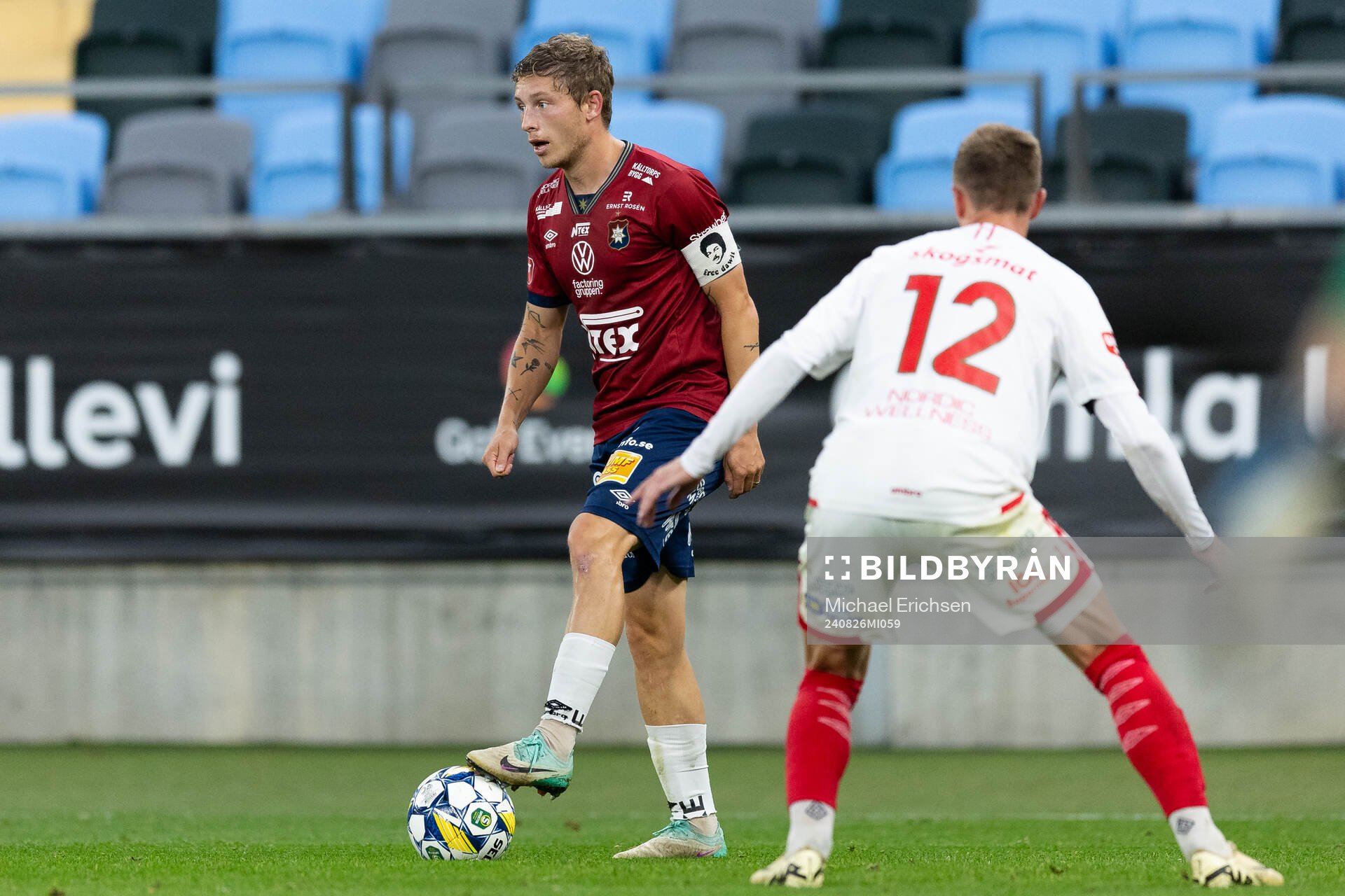 Örgrytes Anton Andreasson och Degerfors Erik Lindell