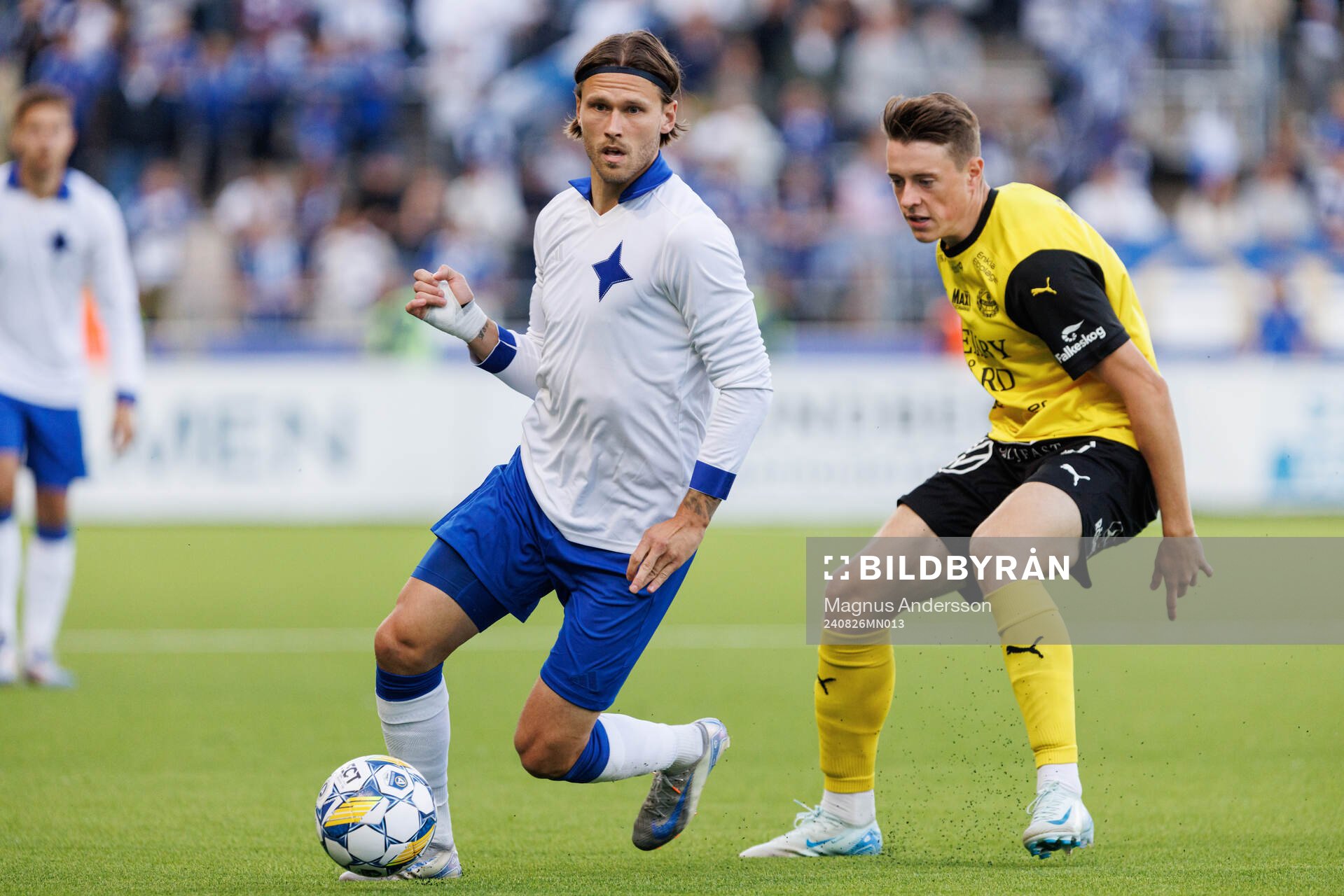 IFK Norrköpings Arnor Traustason och Mjällbys Timo