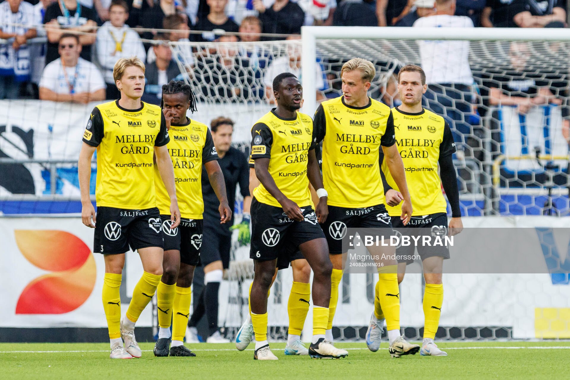 Mjällbys Seedy Imam Jagne jublar