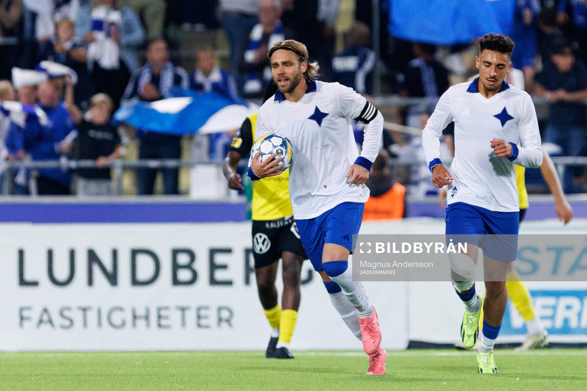 IFK Norrköpings Christoffer Nyman jublar