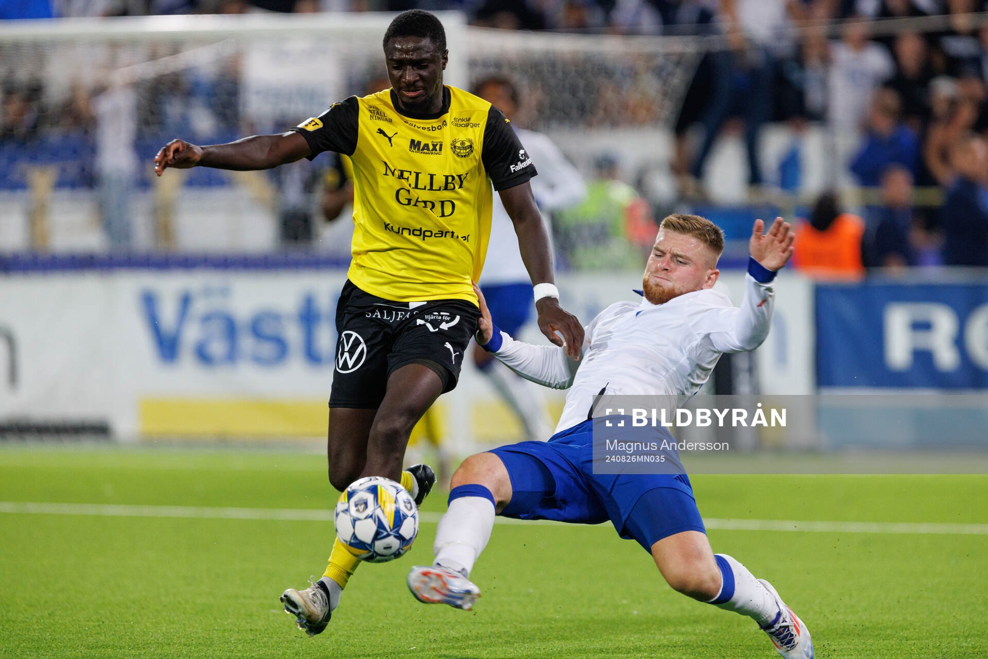 Mjällbys Seedy Imam Jagne och IFK Norrköpings Dino