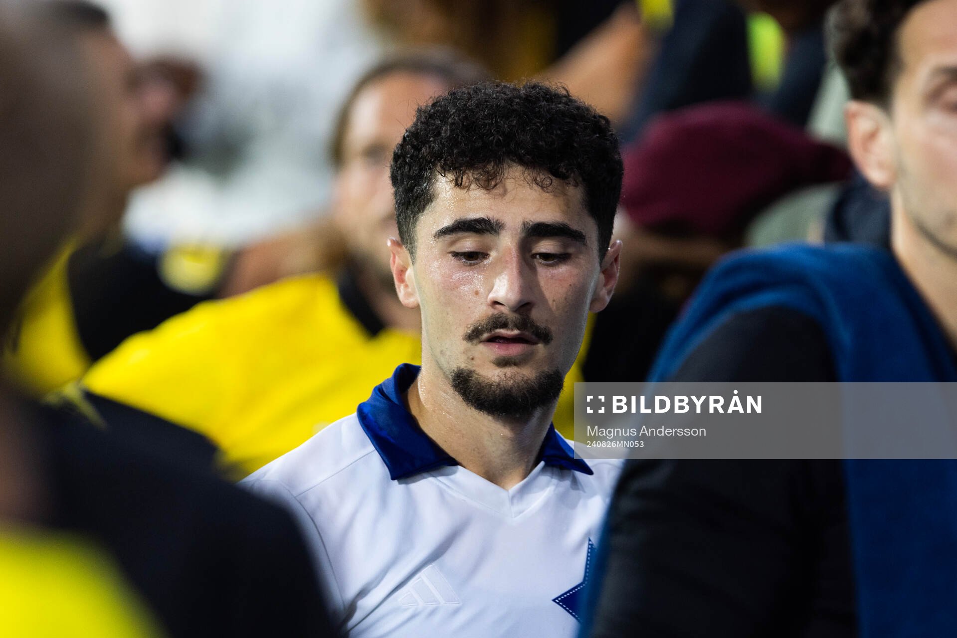 IFK Norrköpings Ismet Lushaku deppar