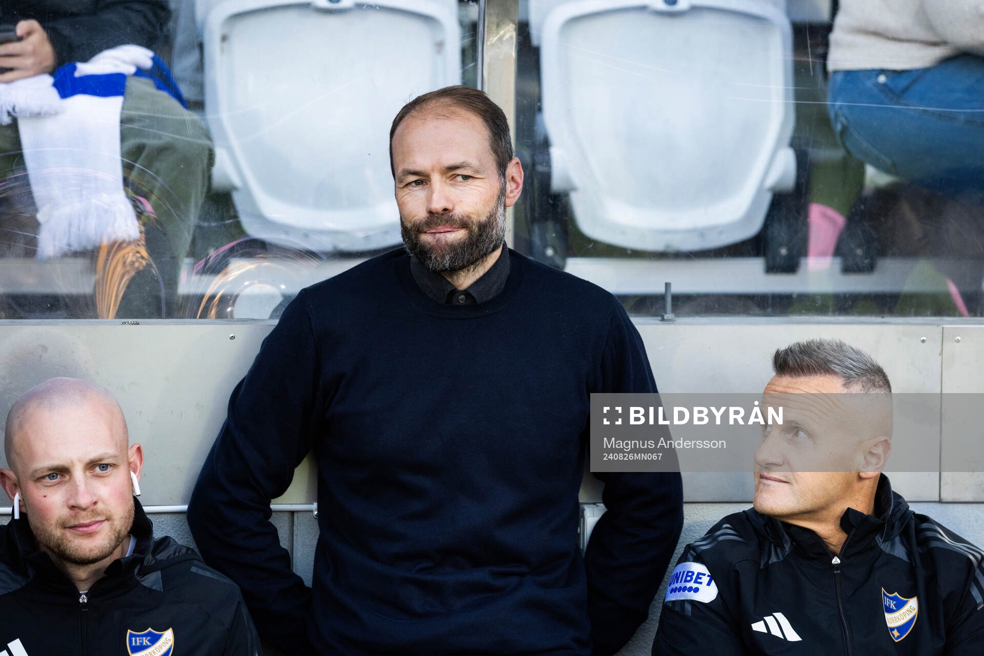 IFK Norrköpings assisterande tränare Fredrik Landén,