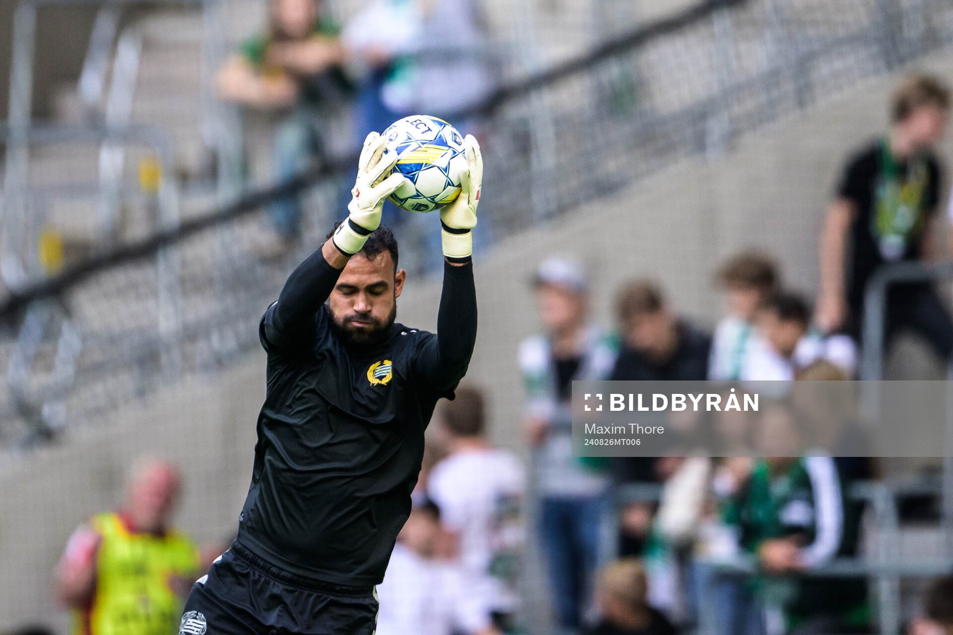 Hammarbys målvakt Warner Hahn