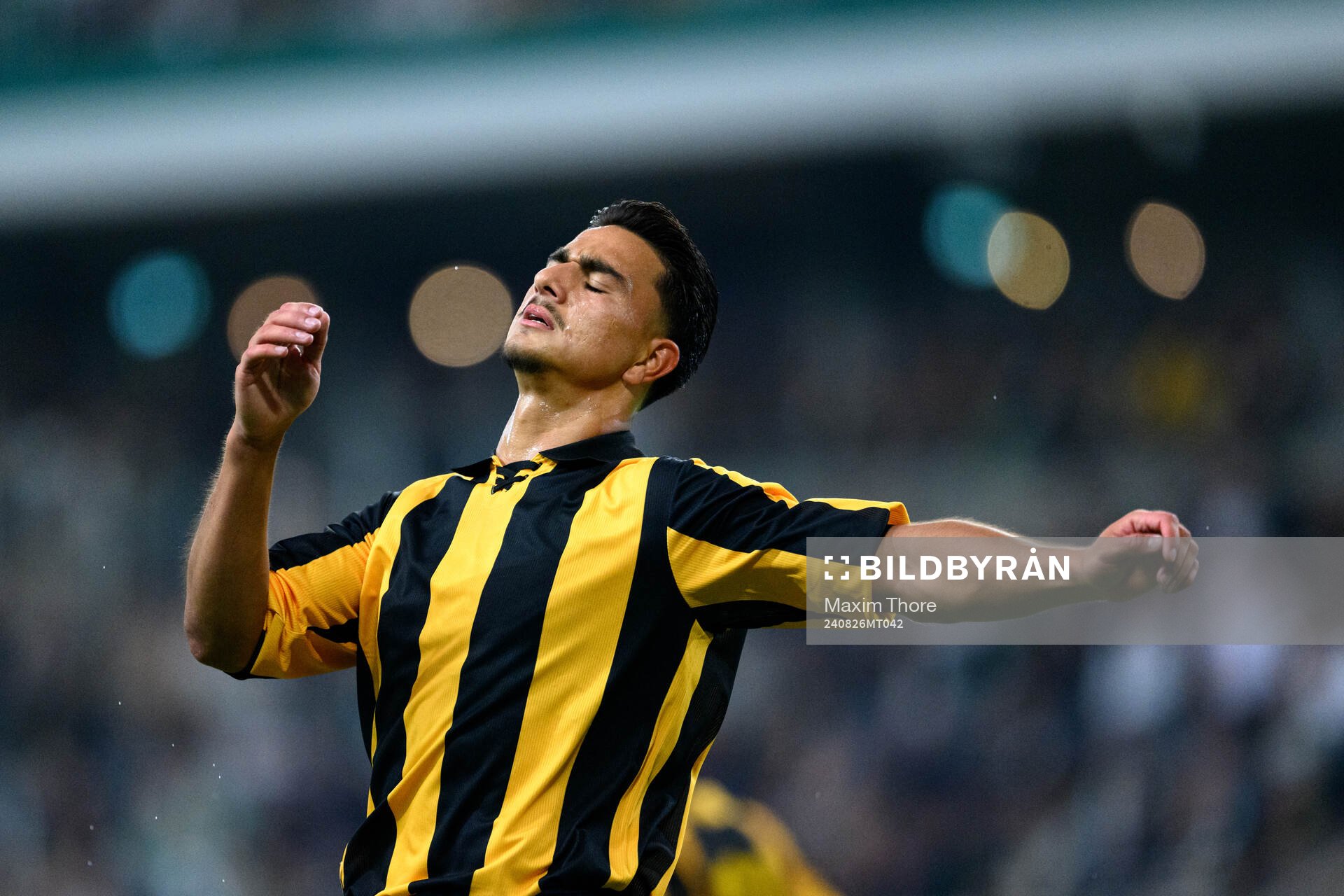 Hammarbys Jusef Erabi deppar