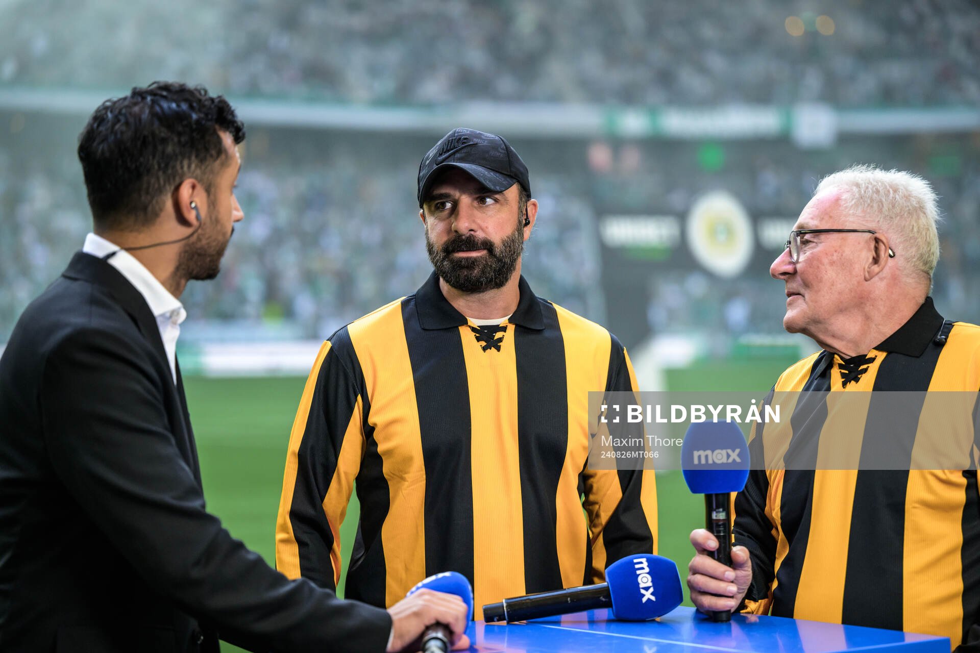 Kennedy Bakircioglu och Kenneth Ohlsson, före detta