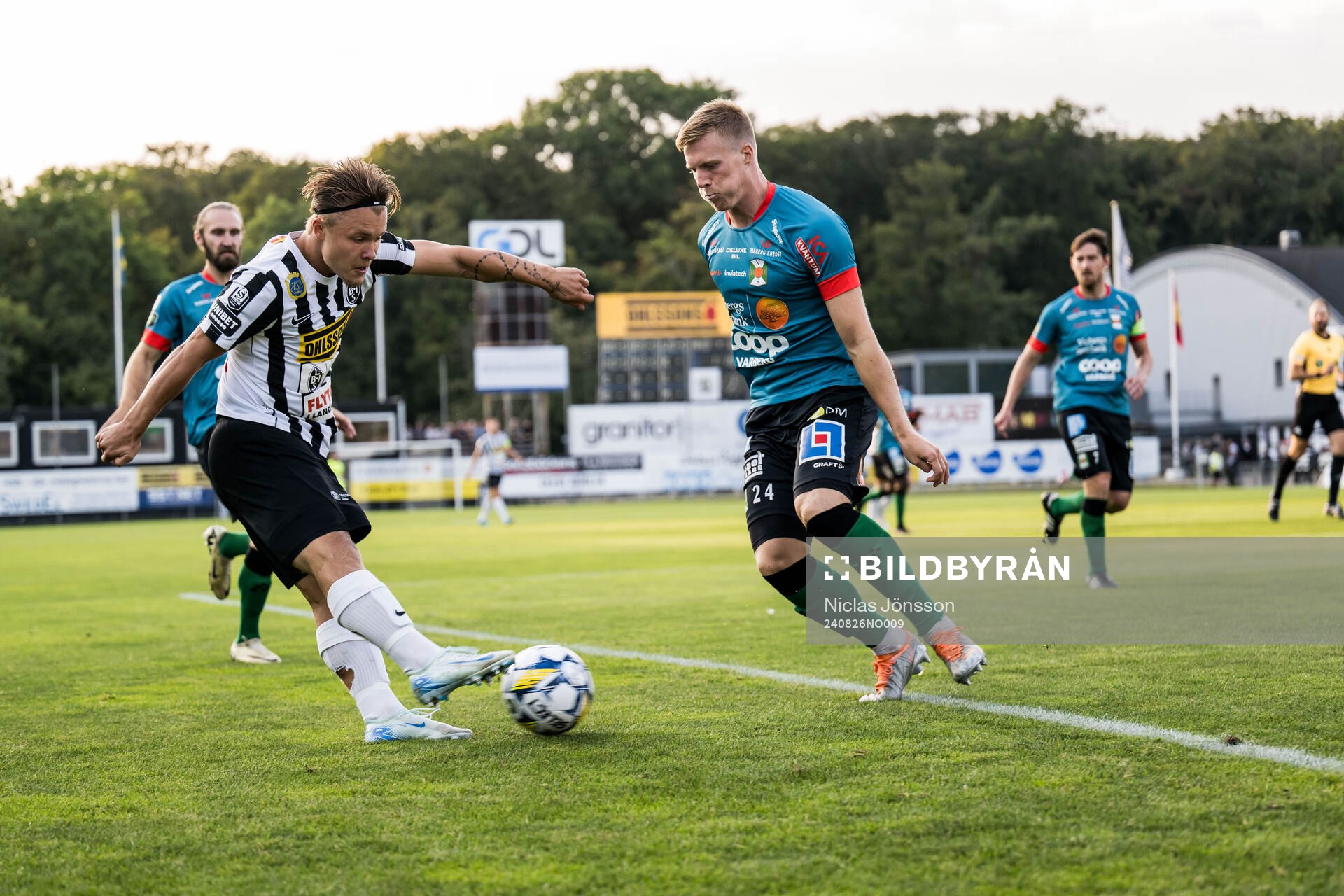 Landskronas Vincent Sundberg och Varbergs Emil Hellman