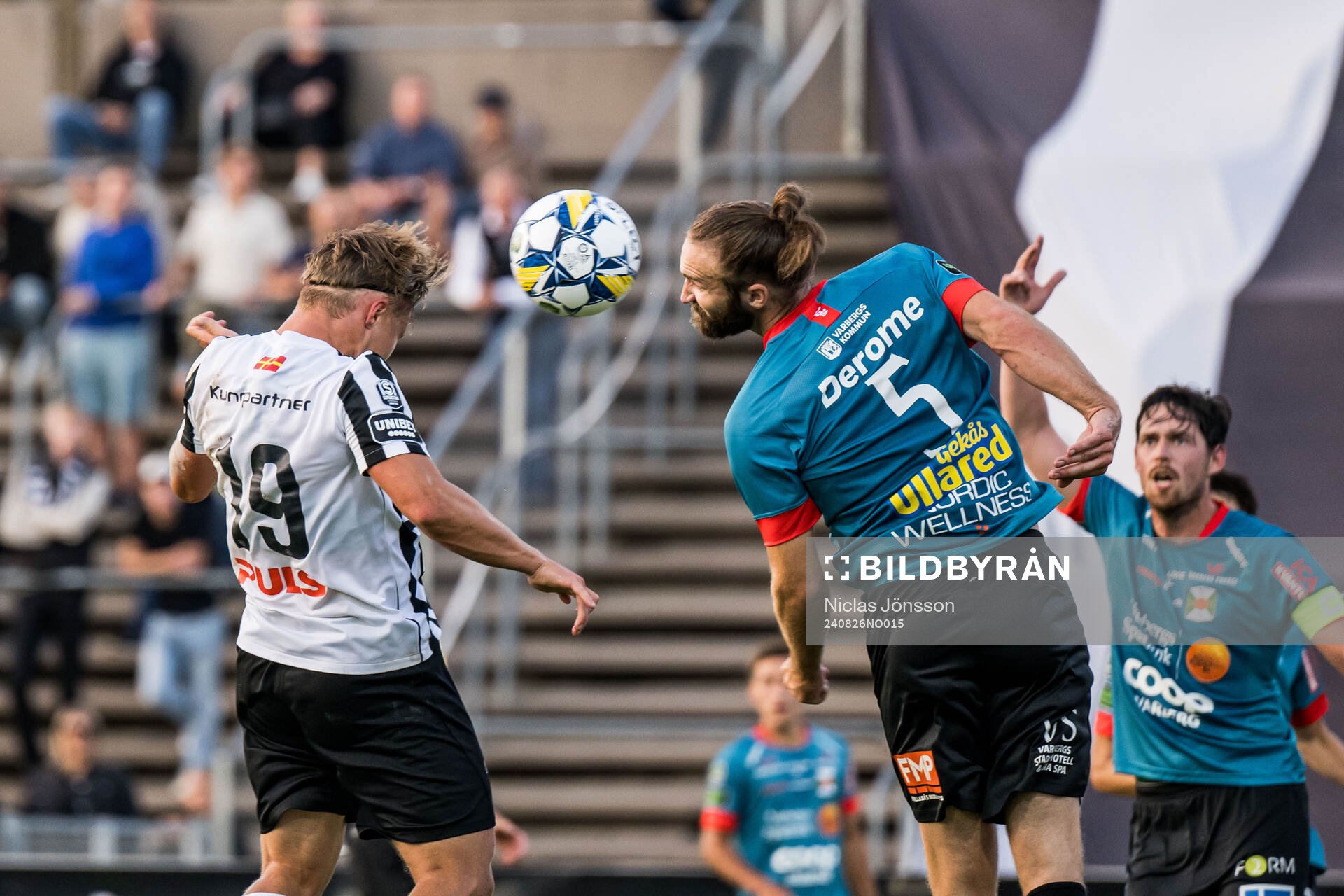 Landskronas Vincent Sundberg och Varbergs Oskar Sverrisson