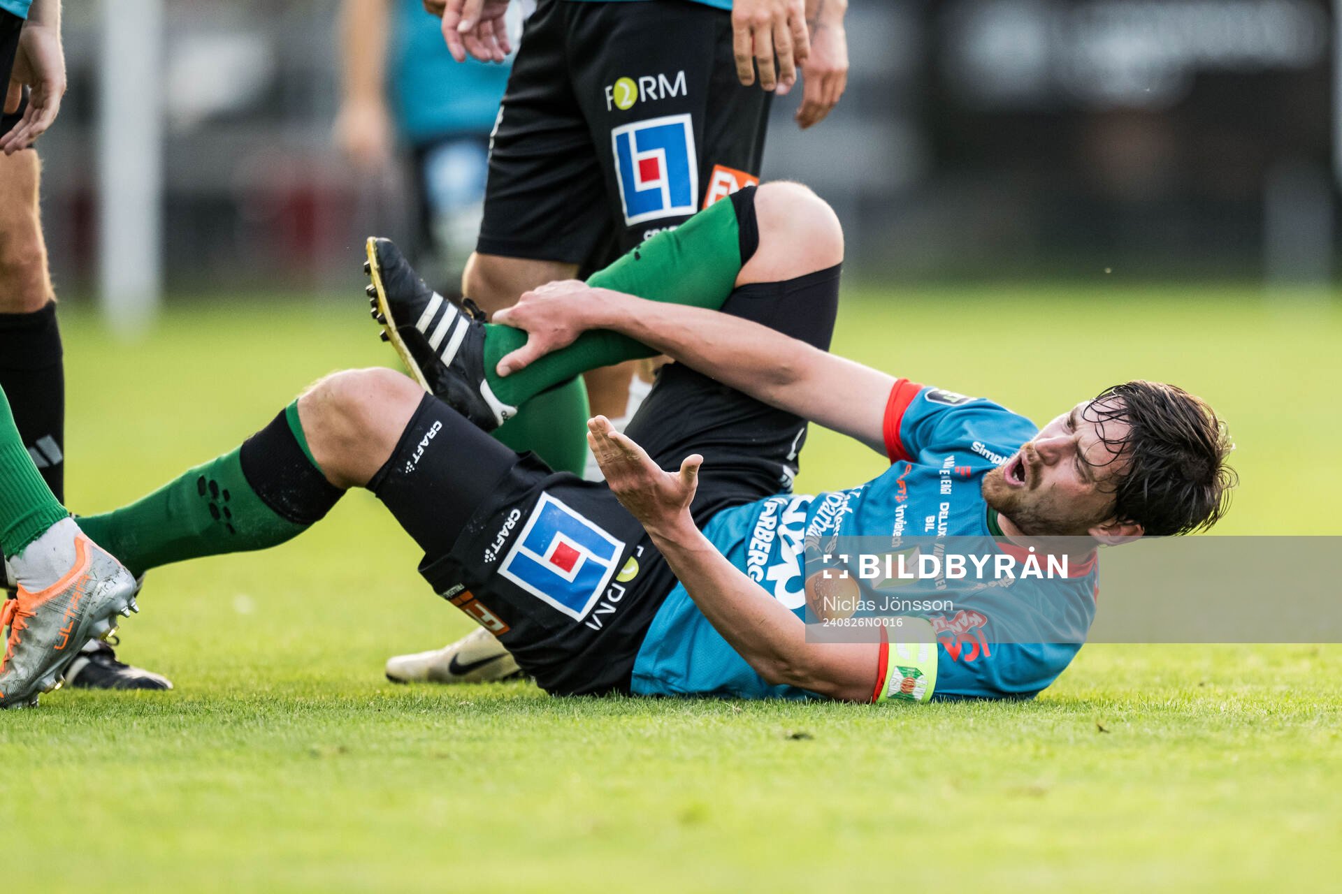 Varbergs Robin Tranberg har ont