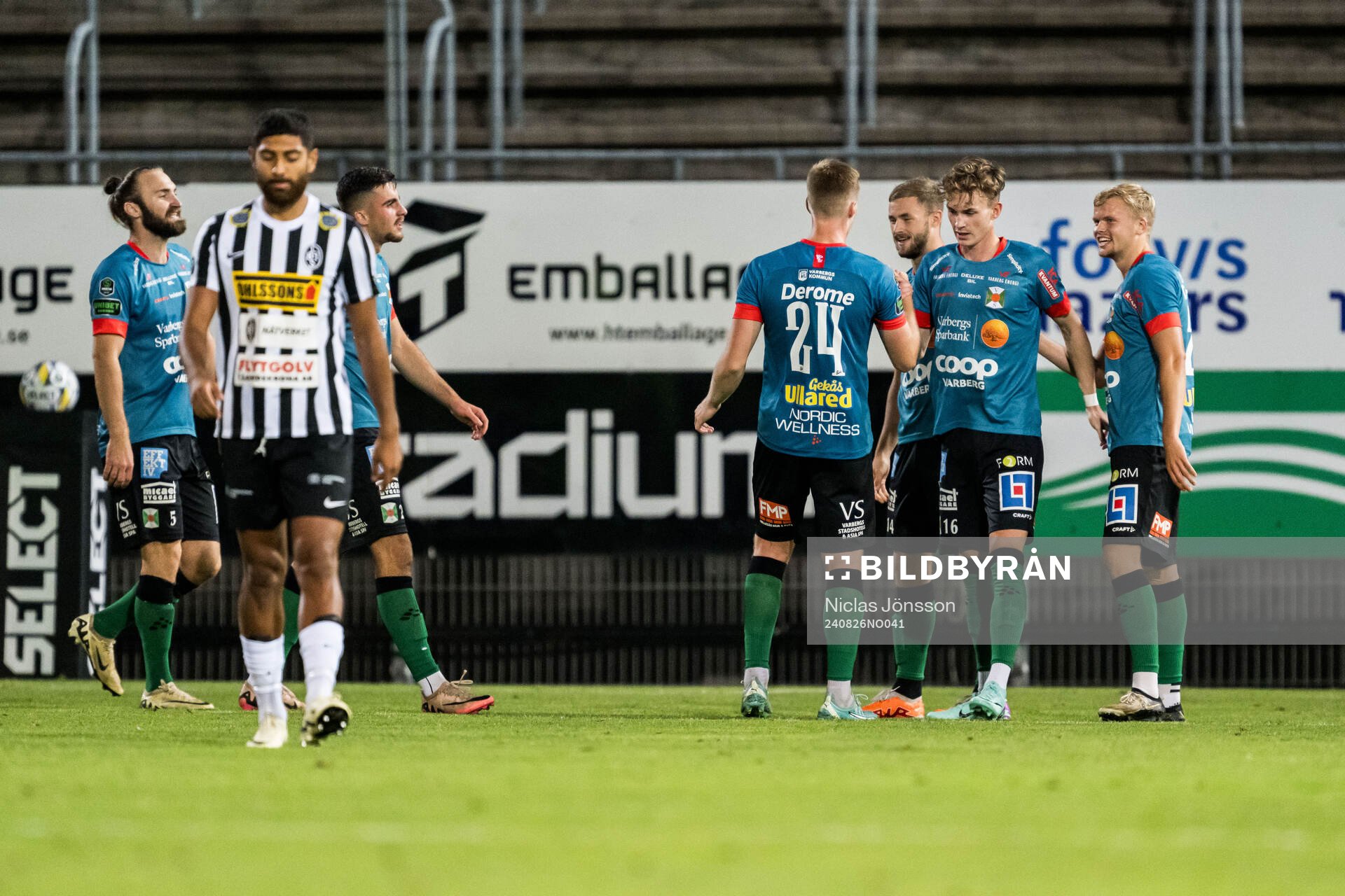 Varbergs Alexander Johansson jublar
