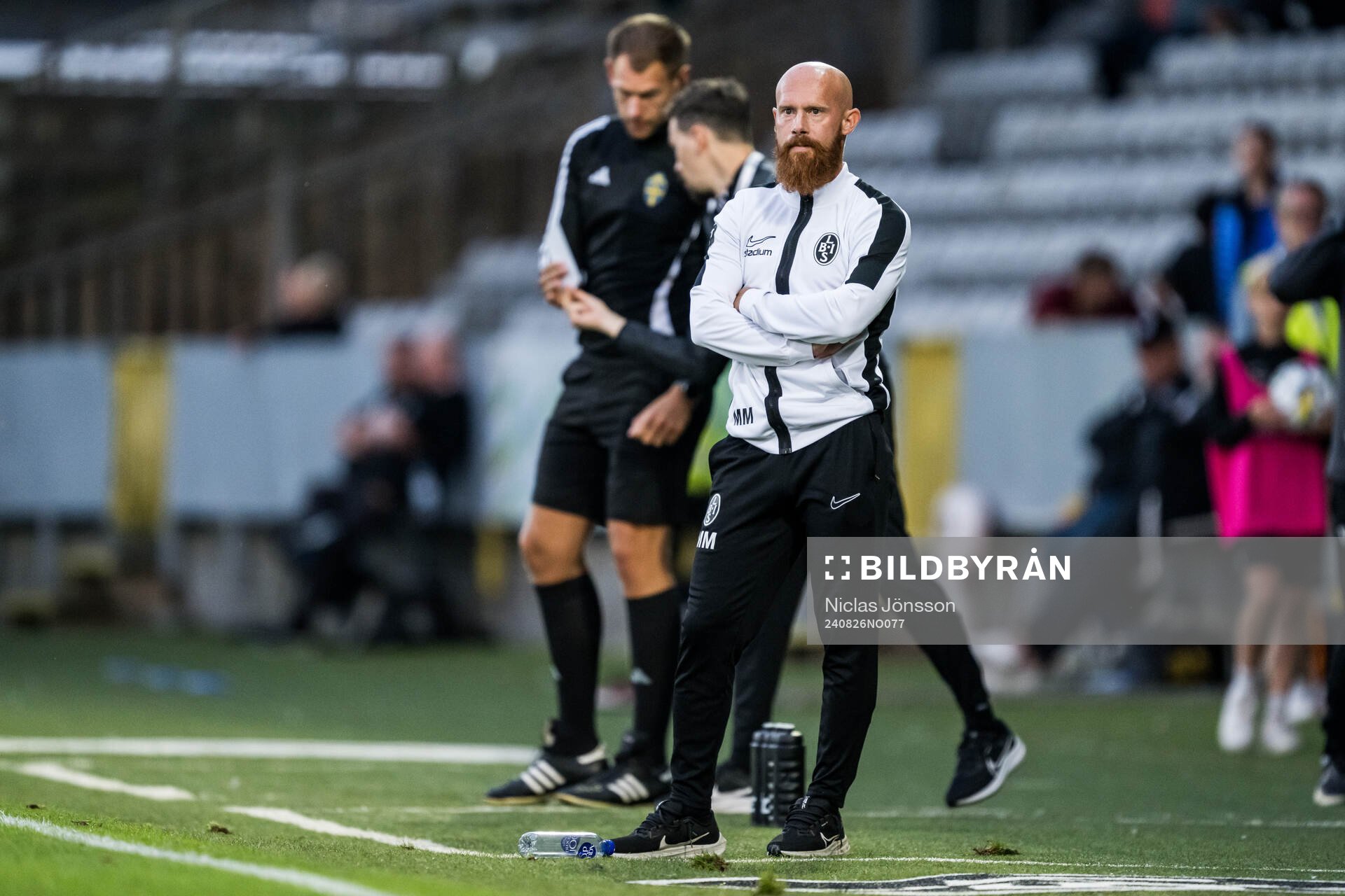 Landskronas tränare Max Mölder