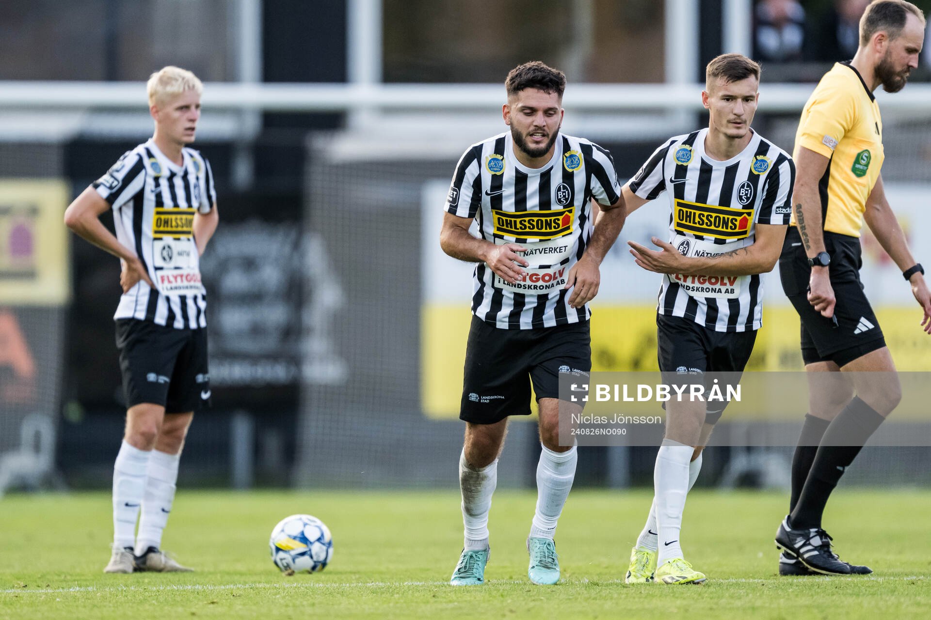Landskronas Edi Sylisufaj och Robin Dzabic