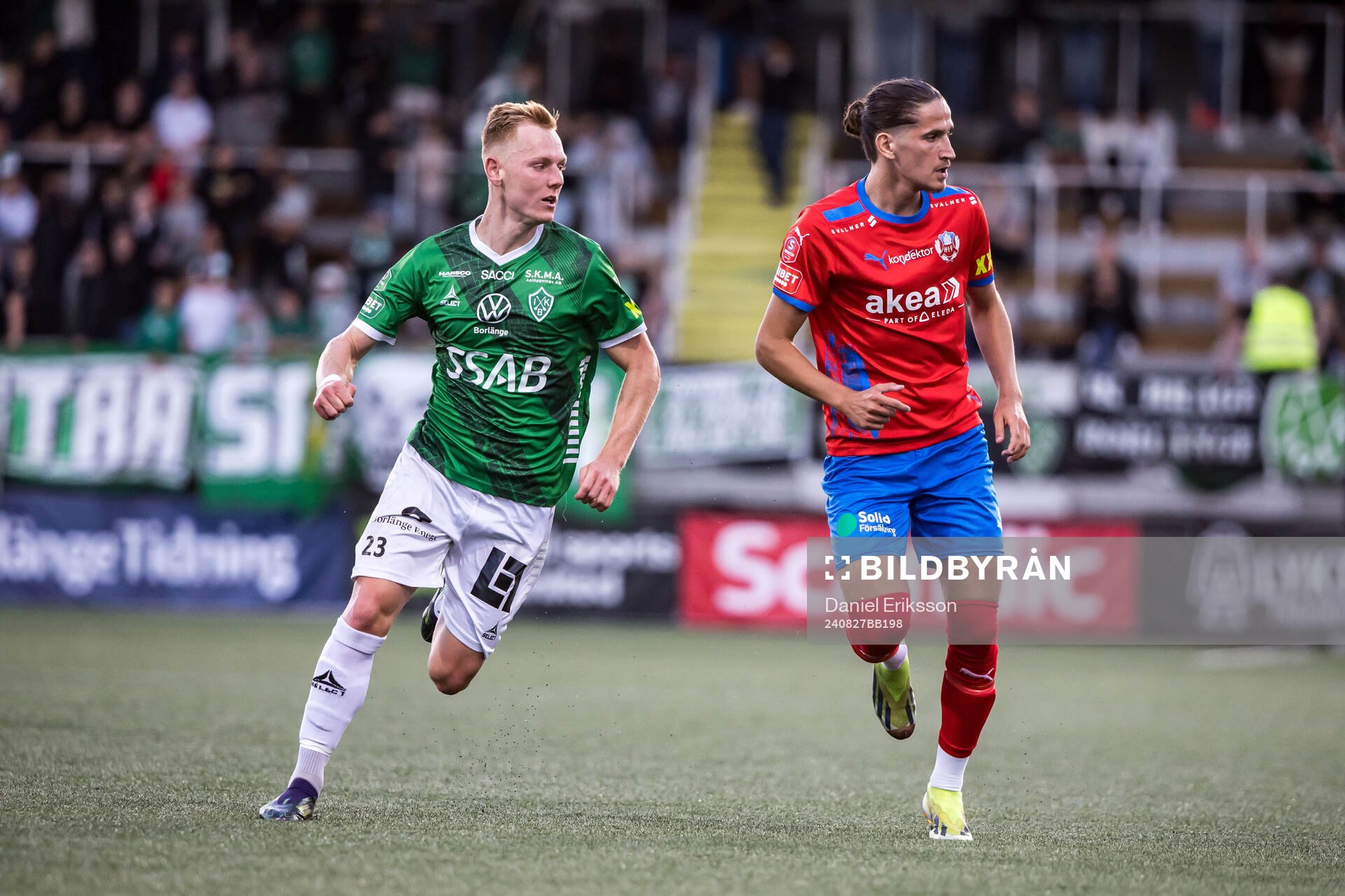Brages Christopher Redenstrand och Helsingborgs Ervin