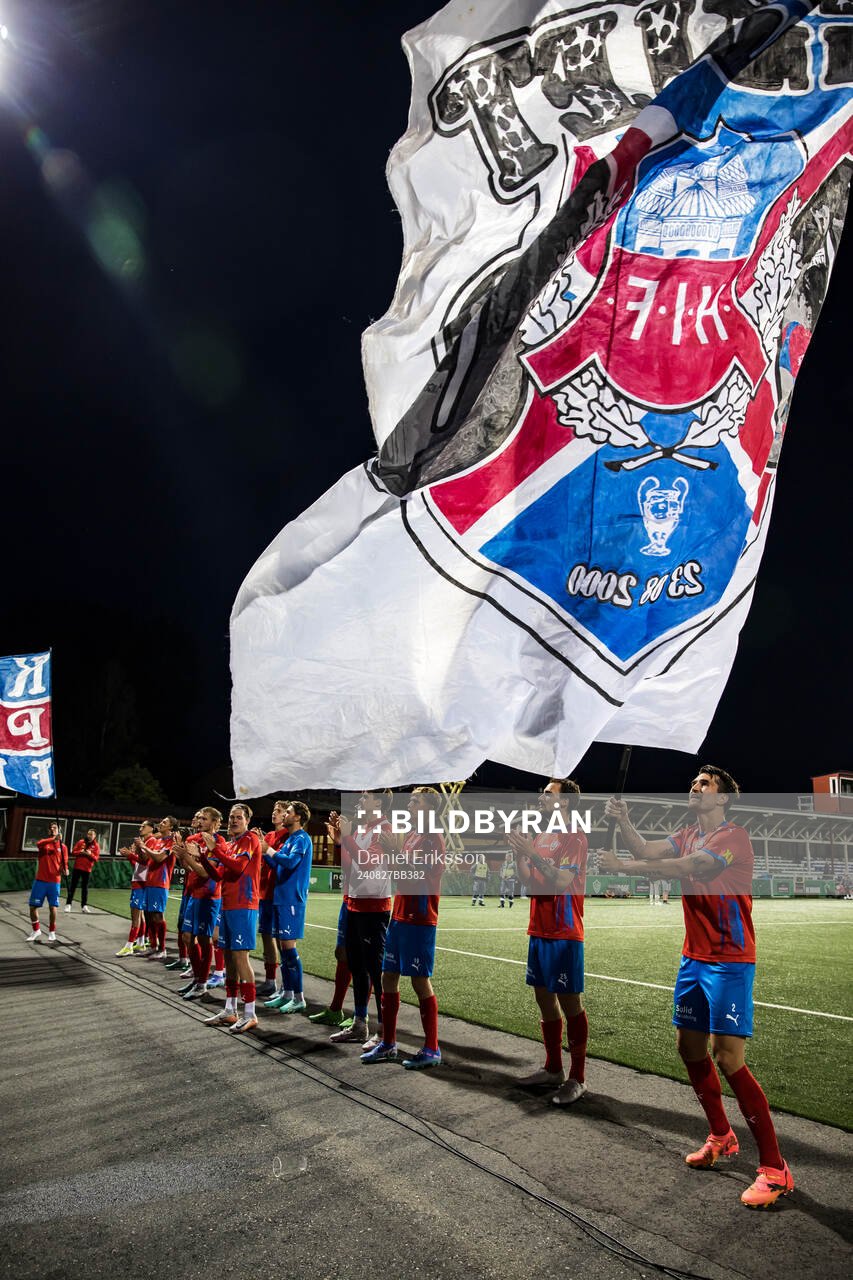 Helsingborgs spelarna jublar