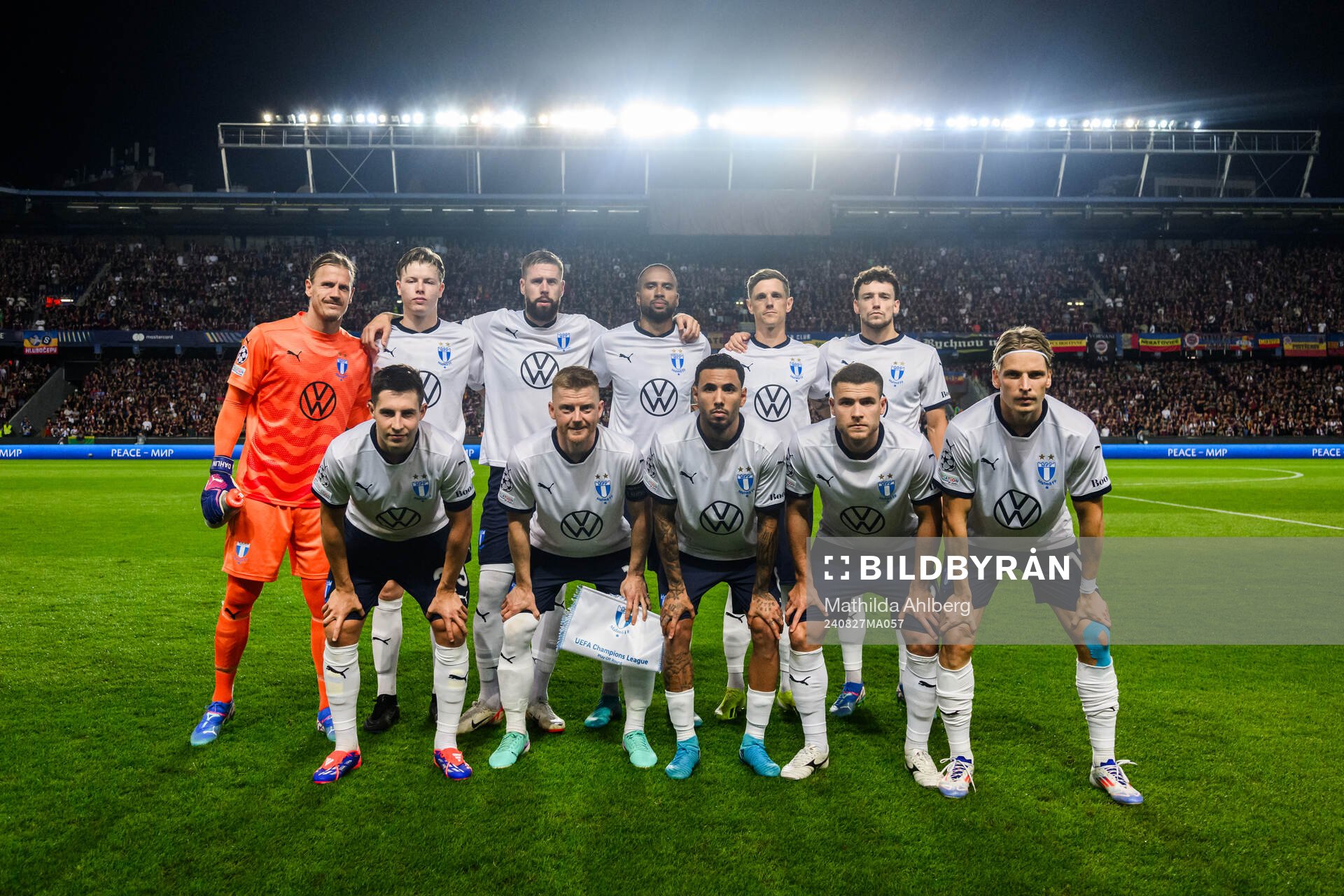 The starting eleven of Malmö FF