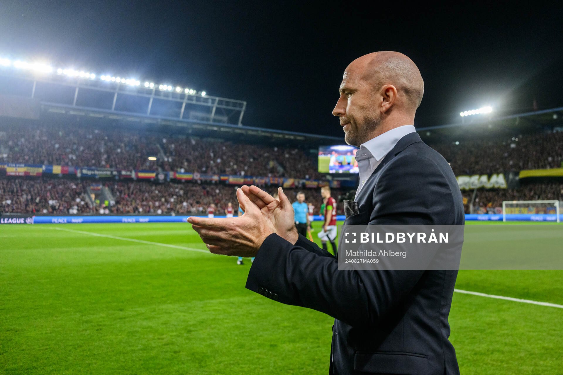 Head coach Henrik Rydström of Malmö FF