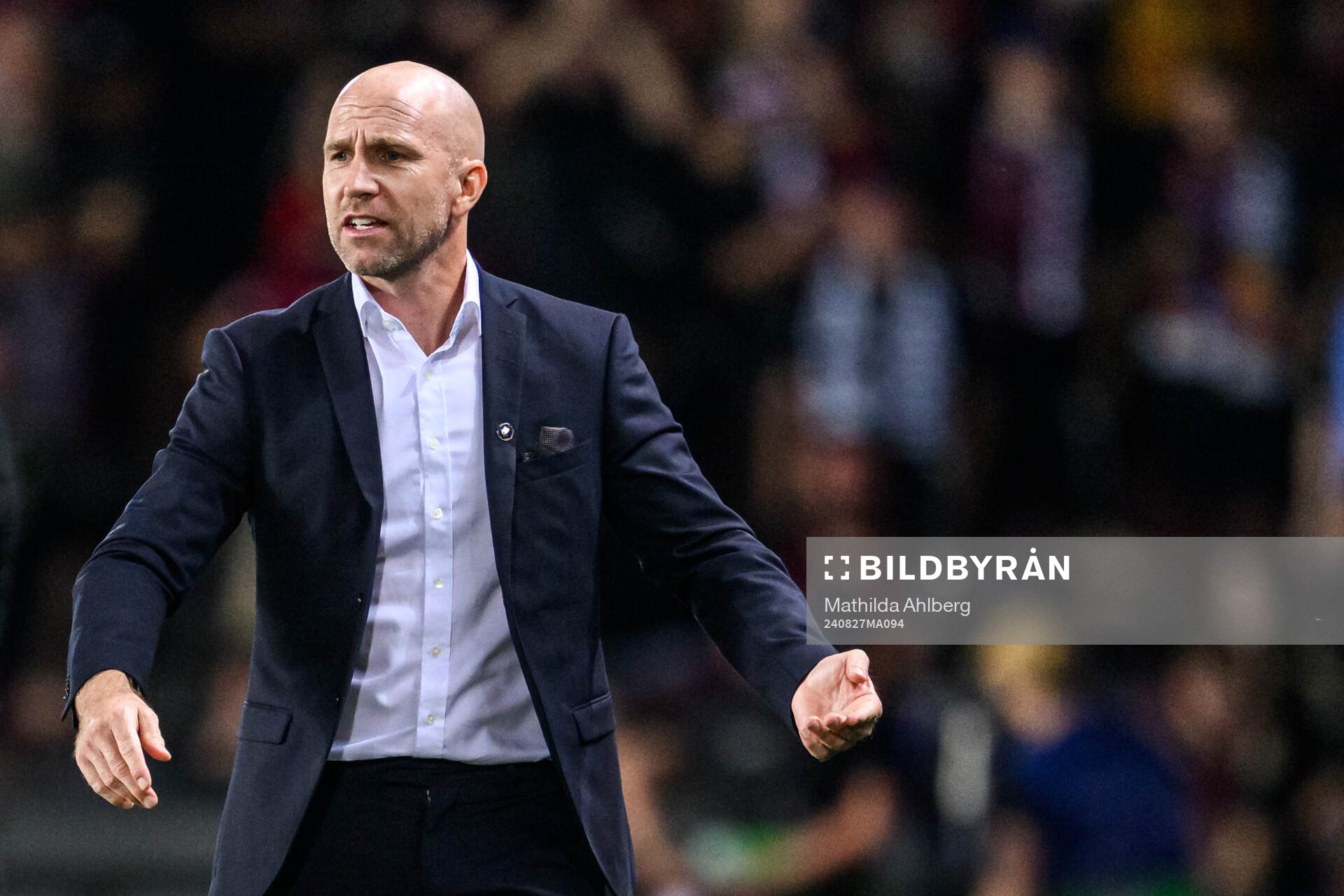 Head coach Henrik Rydström of Malmö FF