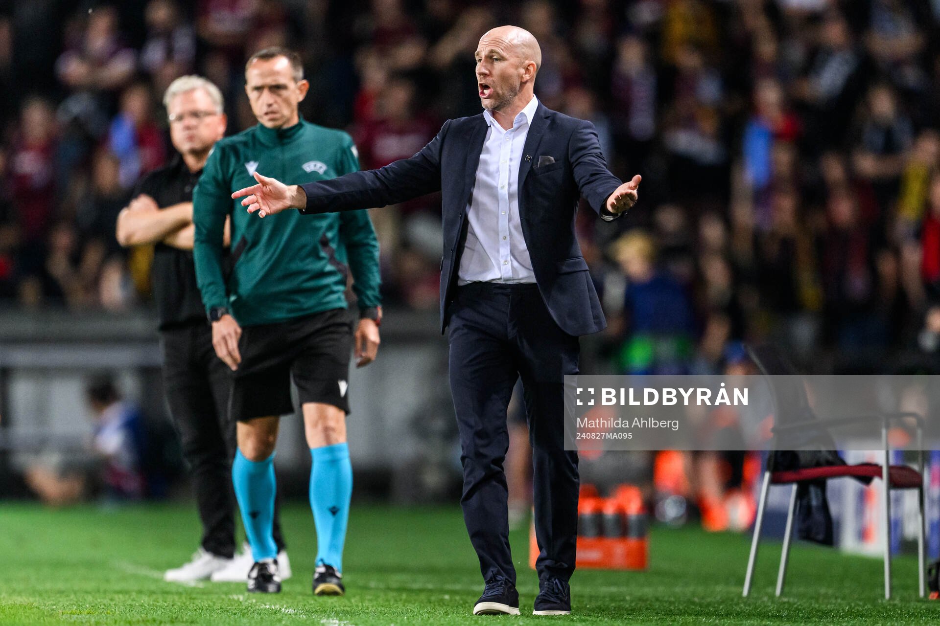 Head coach Henrik Rydström of Malmö FF