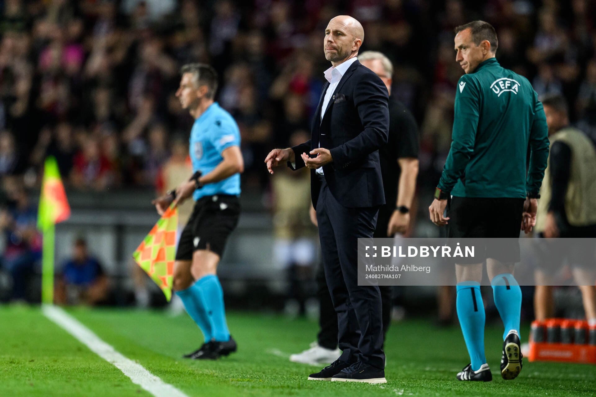 Head coach Henrik Rydström of Malmö FF