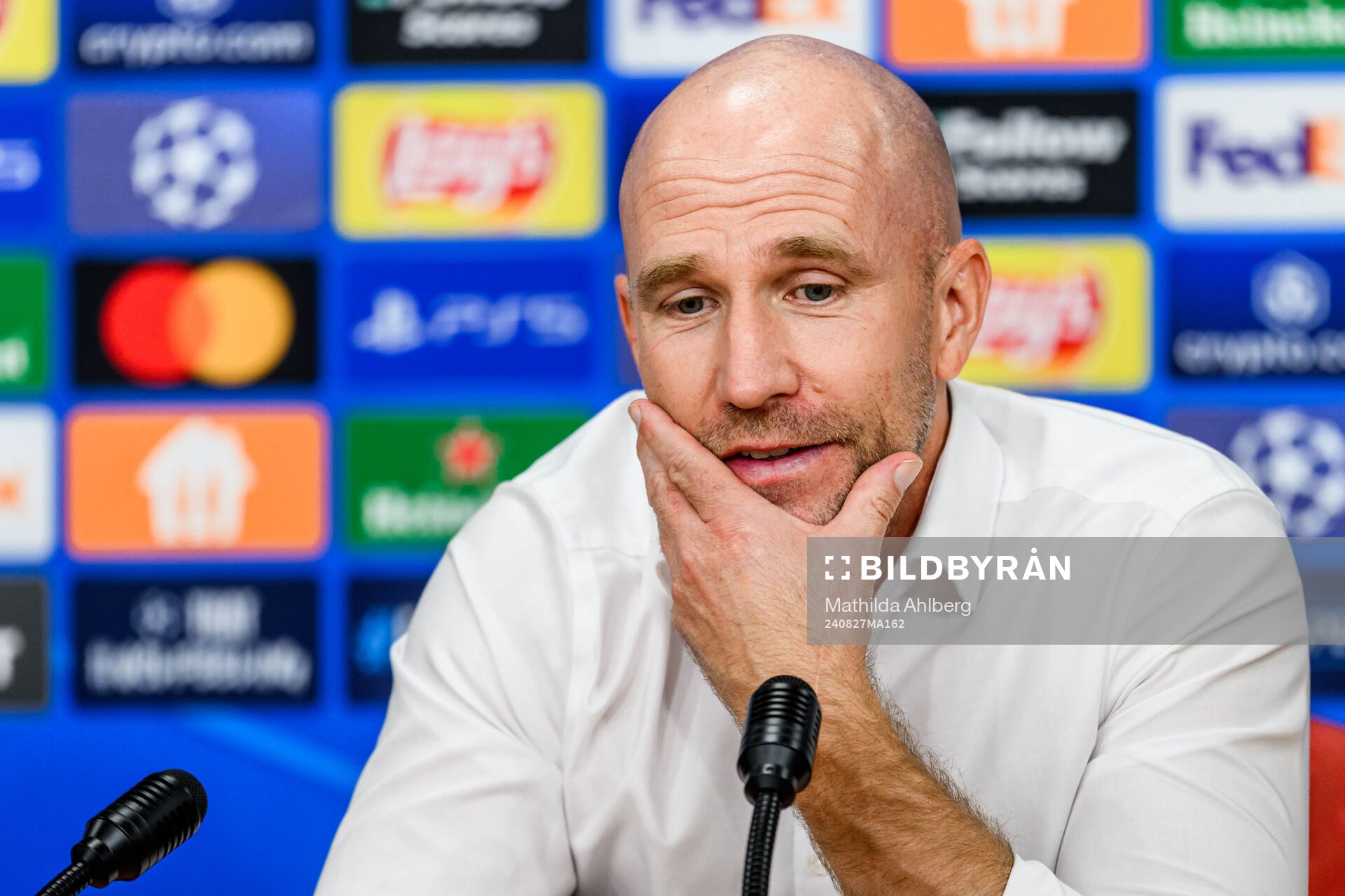 Head coach Henrik Rydström of Malmö FF