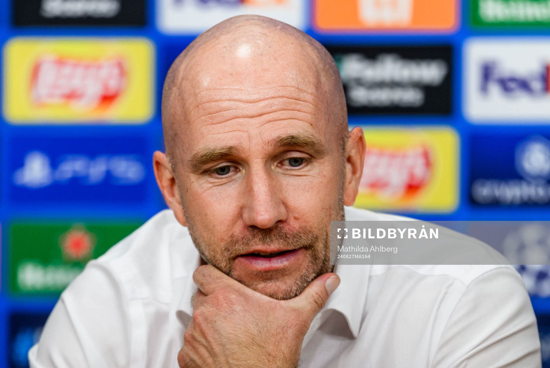 Head coach Henrik Rydström of Malmö FF