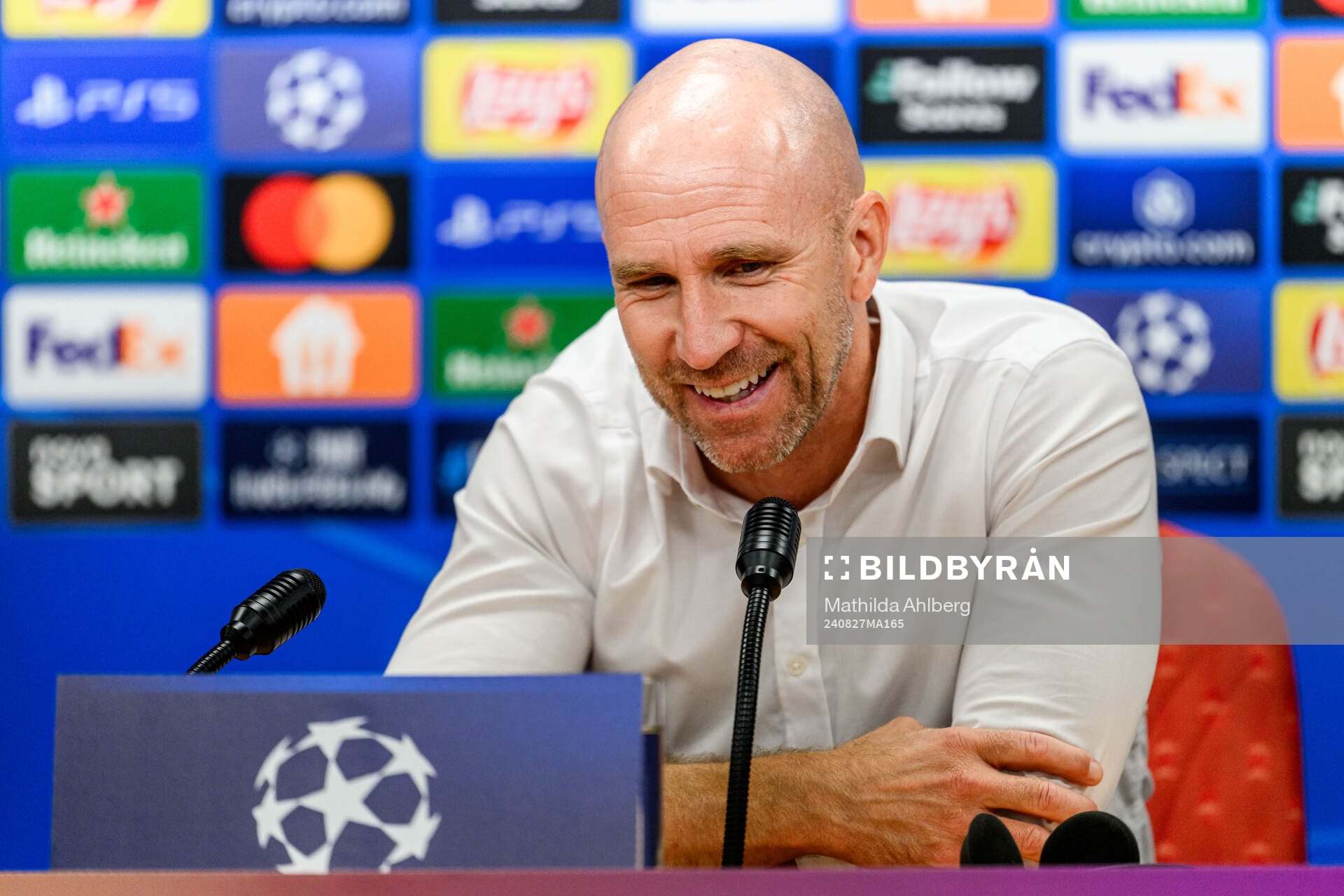 Head coach Henrik Rydström of Malmö FF