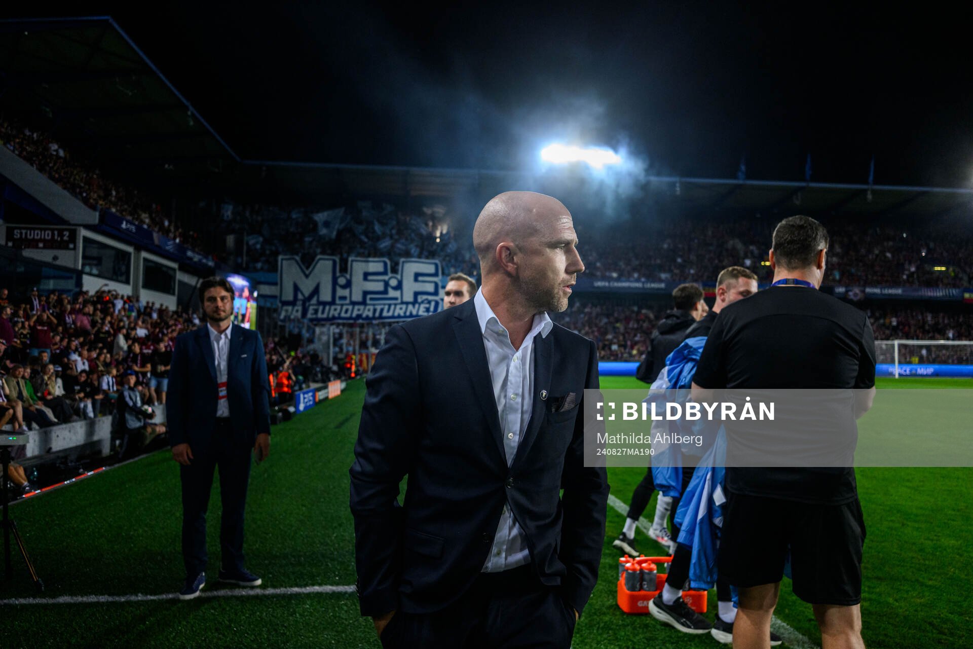 Head coach Henrik Rydström of Malmö FF