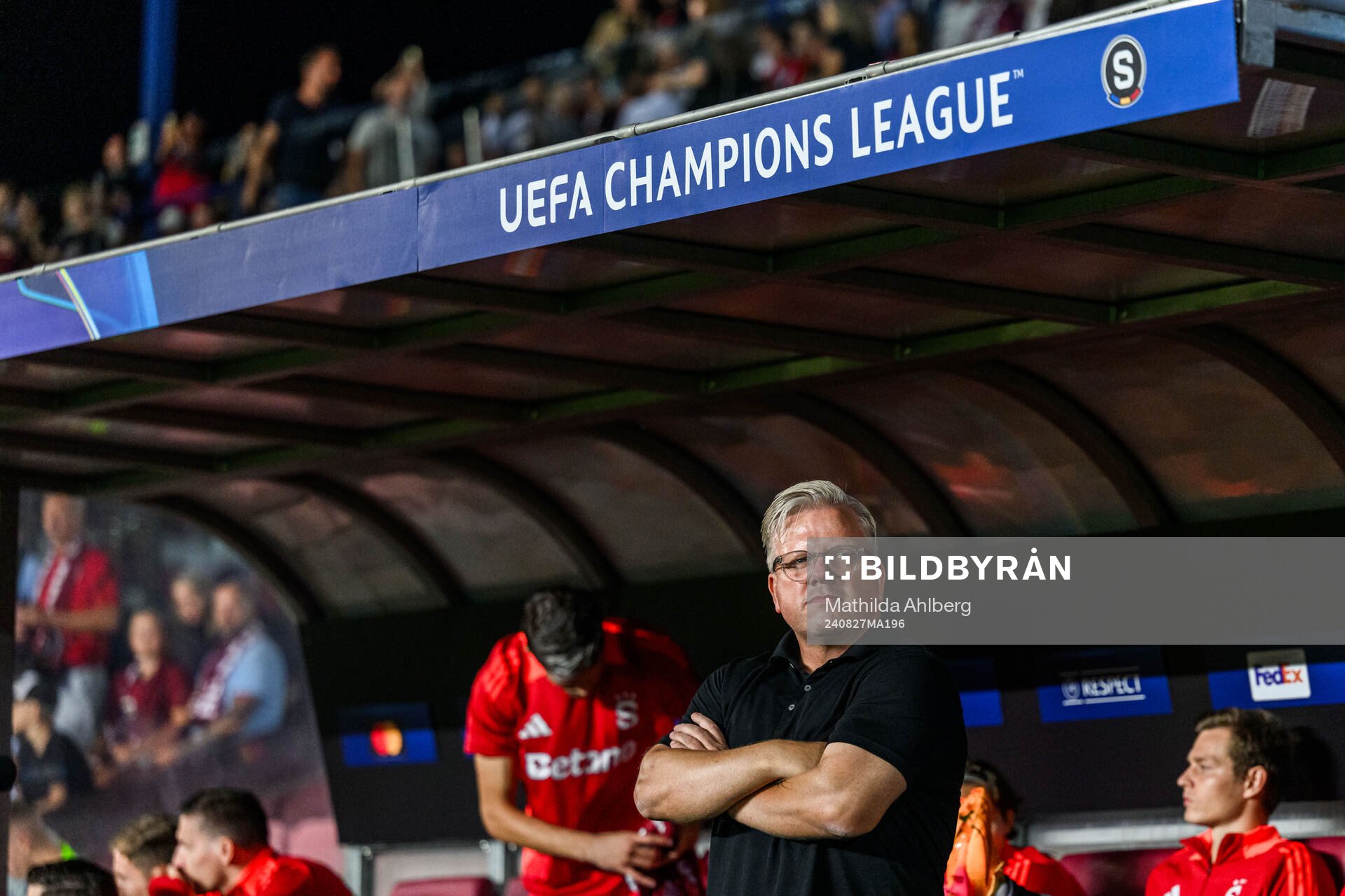 Head coach Lars Friis of Sparta Prag