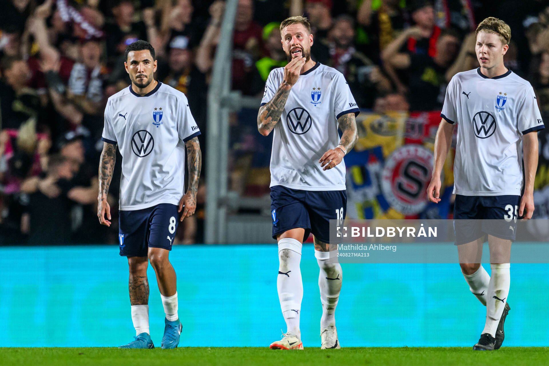 Sergio Pena, Pontus Jansson and Nils Zätterström of