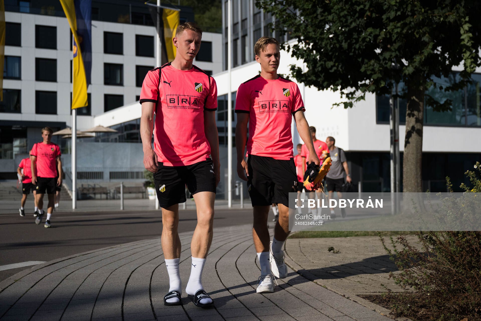 Julius Lindberg and Pontus Dahbo of Häcken