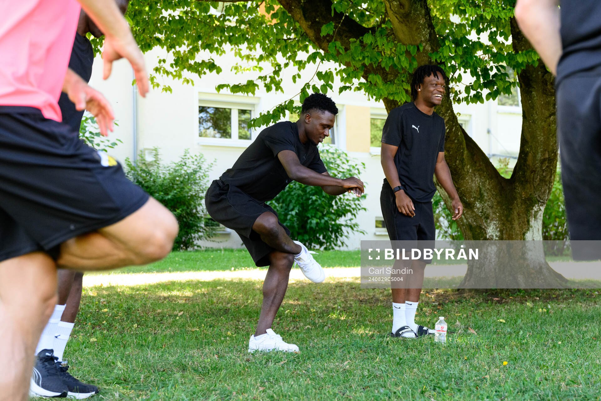 Zeidane Inoussa and Jeremy Agbonifo