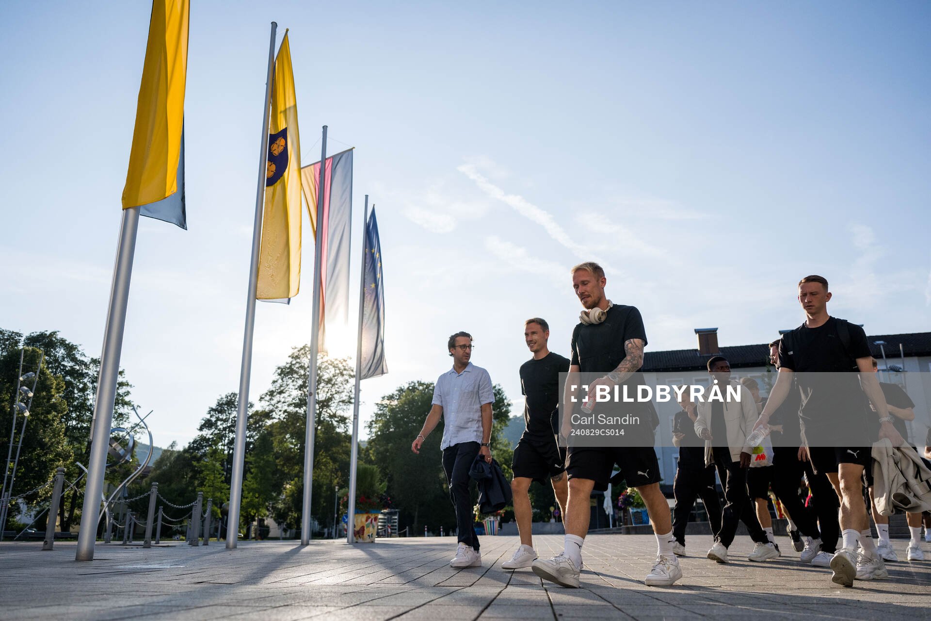Jacob Barret Laursen, Mikkel Rygaard Jensen and Julius