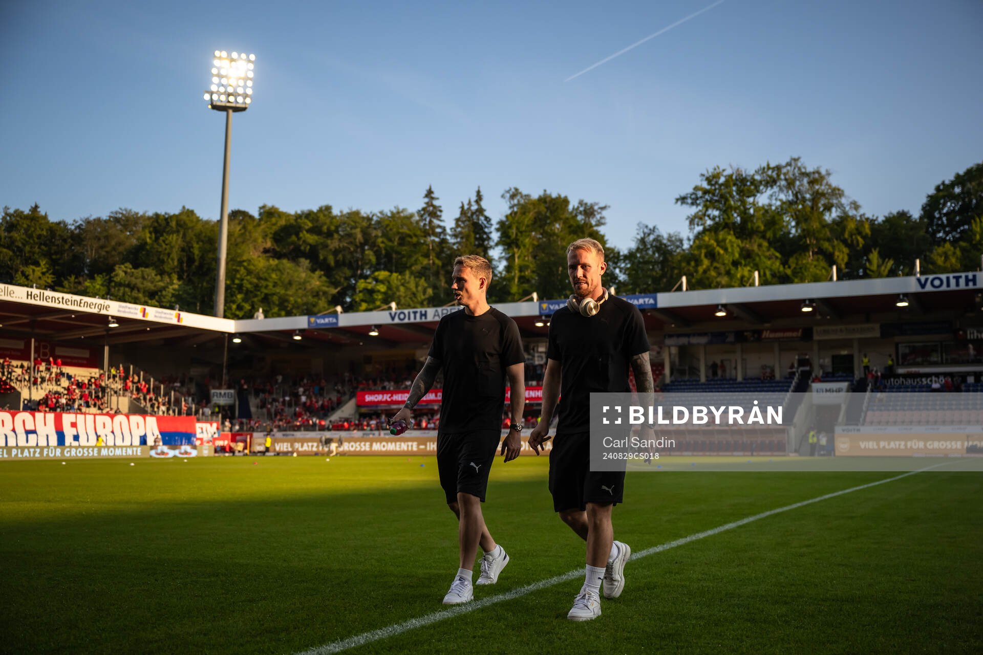 Jacob Barret Laursen and  Mikkel Rygaard Jensen of Häcken