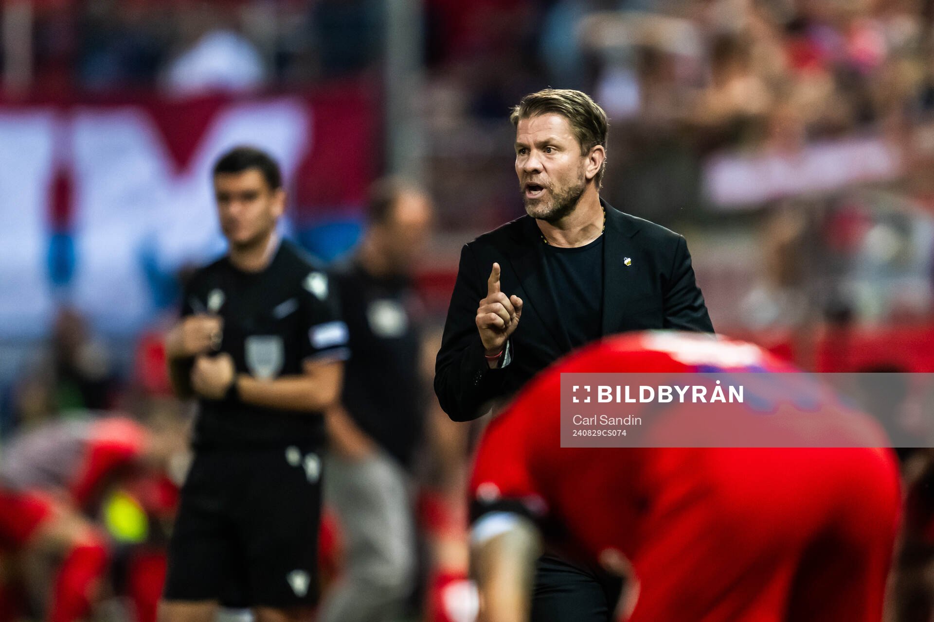 Head coach Pål Arne Johansen of Häcken