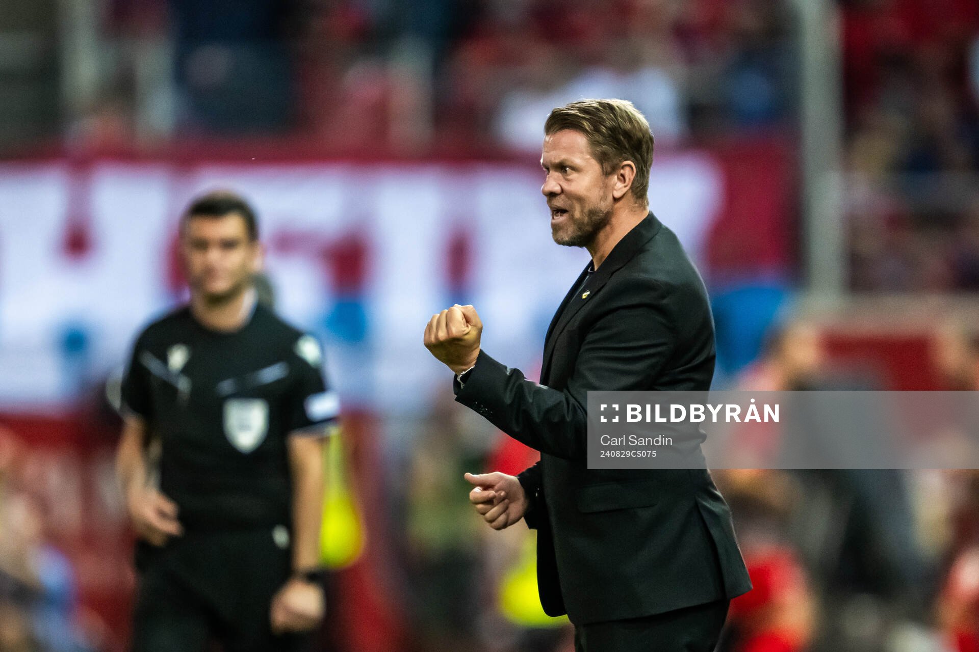 Head coach Pål Arne Johansen of Häcken