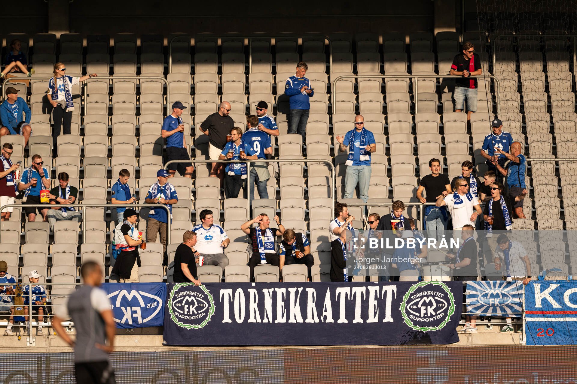 Supporters of Molde in the stands