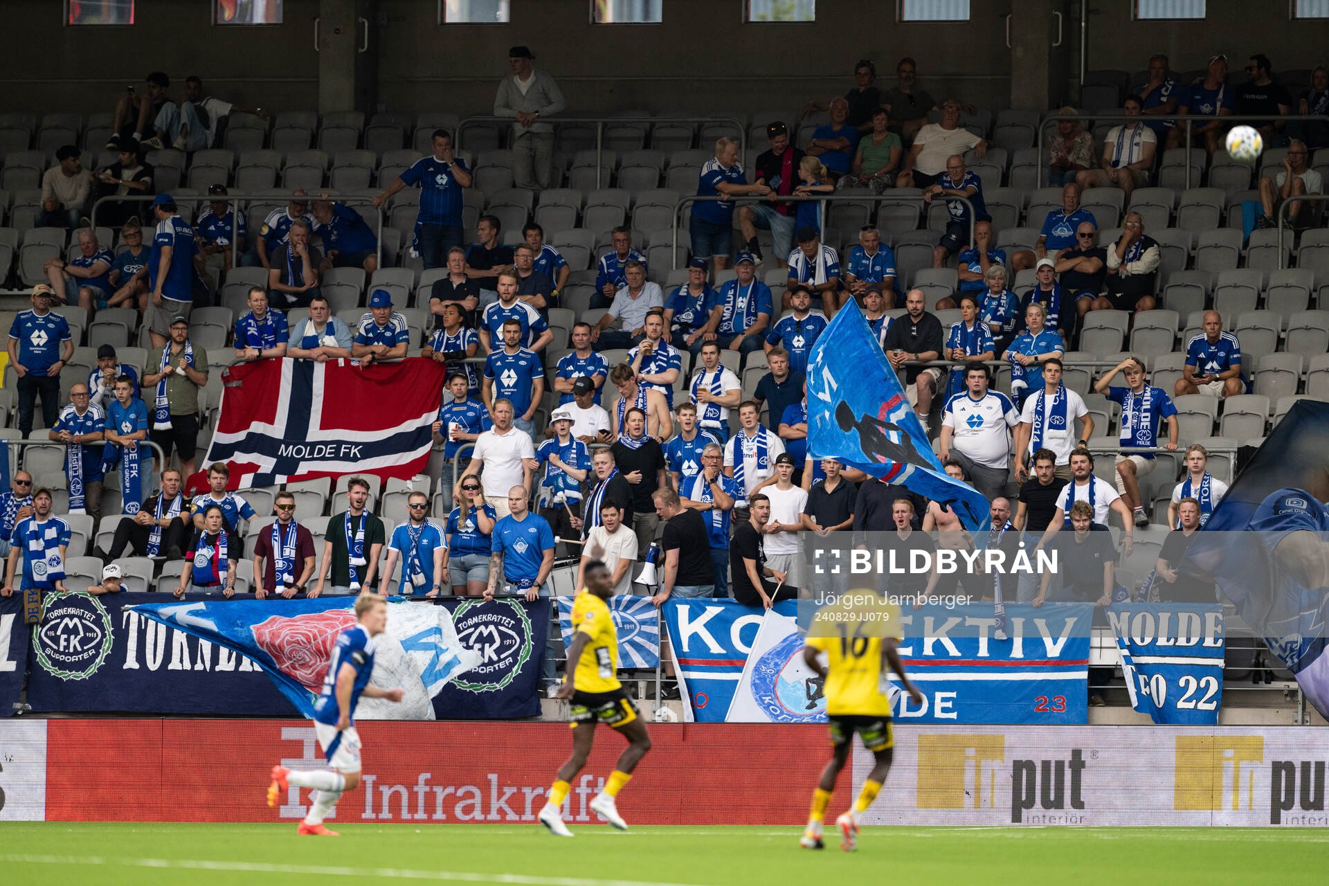 Supporters of Molde in the stands