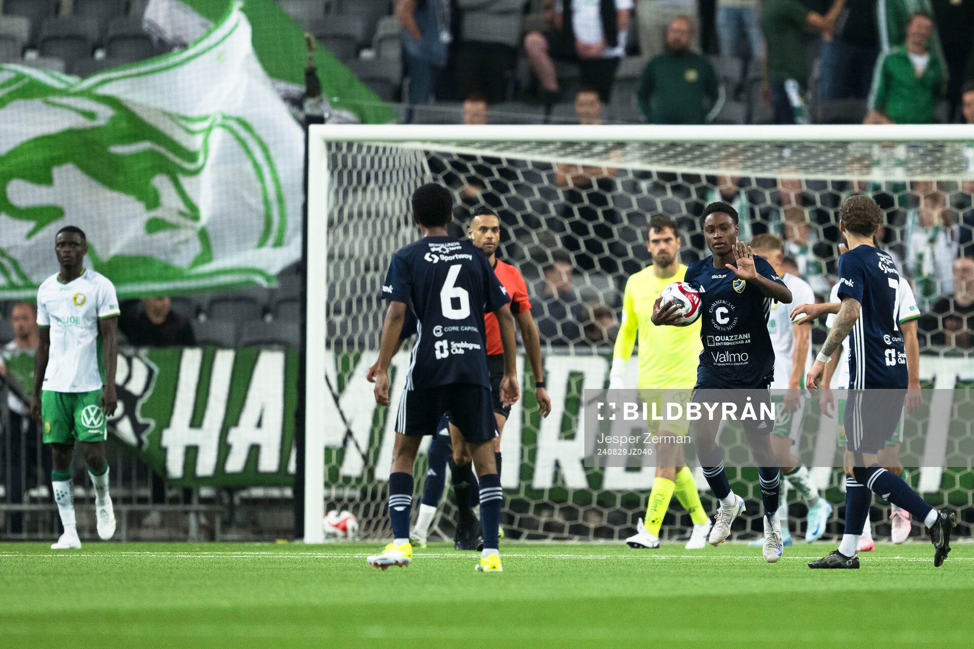 IFK Stocksunds Keyano Marrah jublar