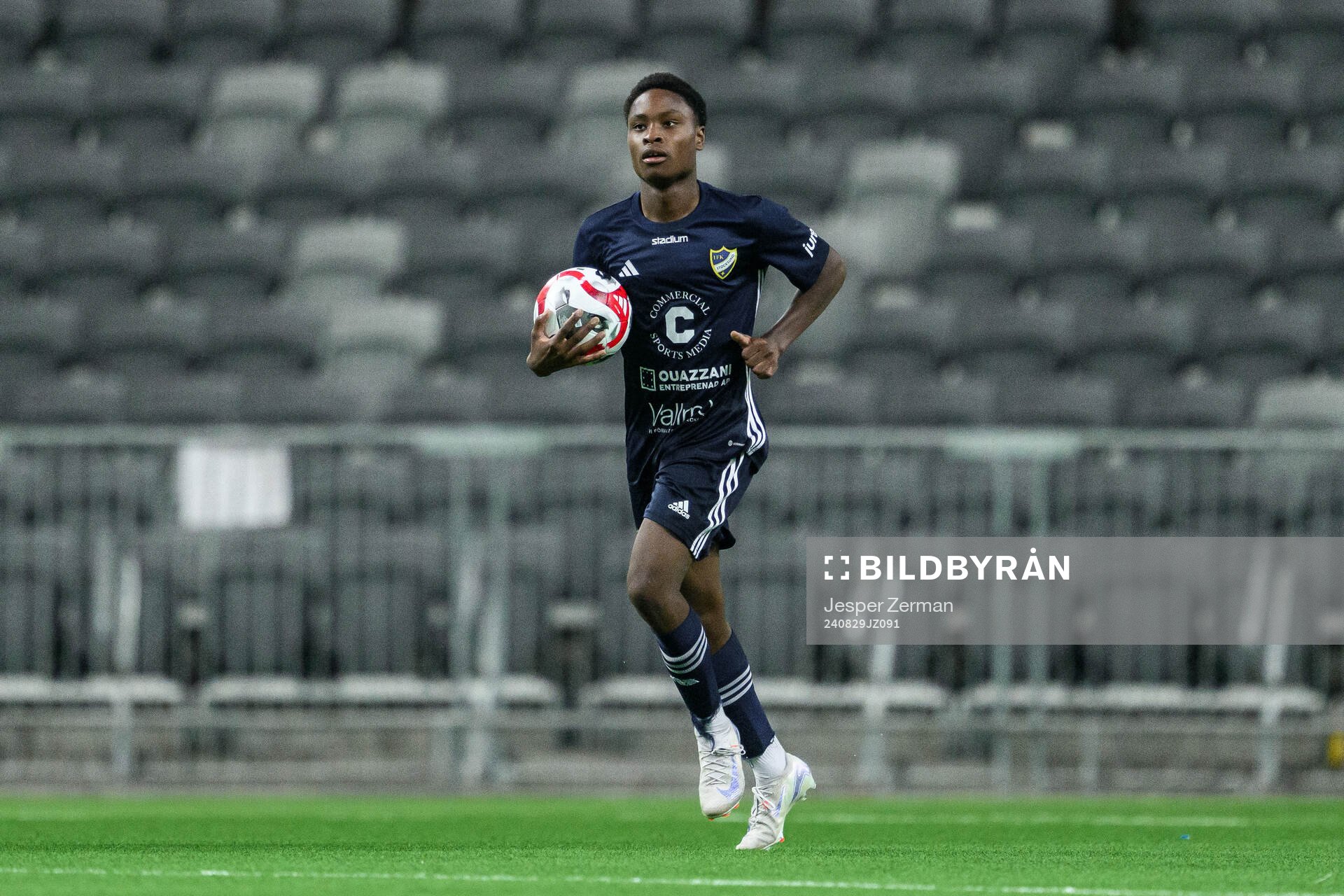 IFK Stocksunds Keyano Marrah jublar