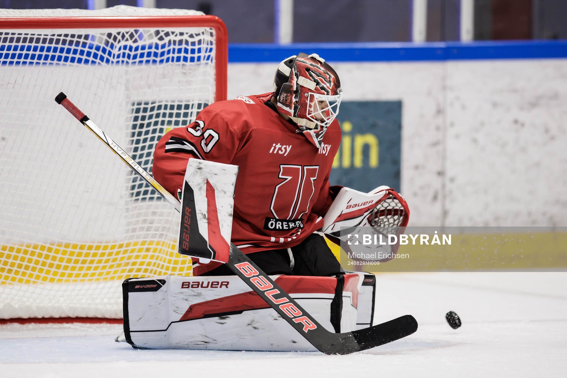 Örebros målvakt Herman Liv