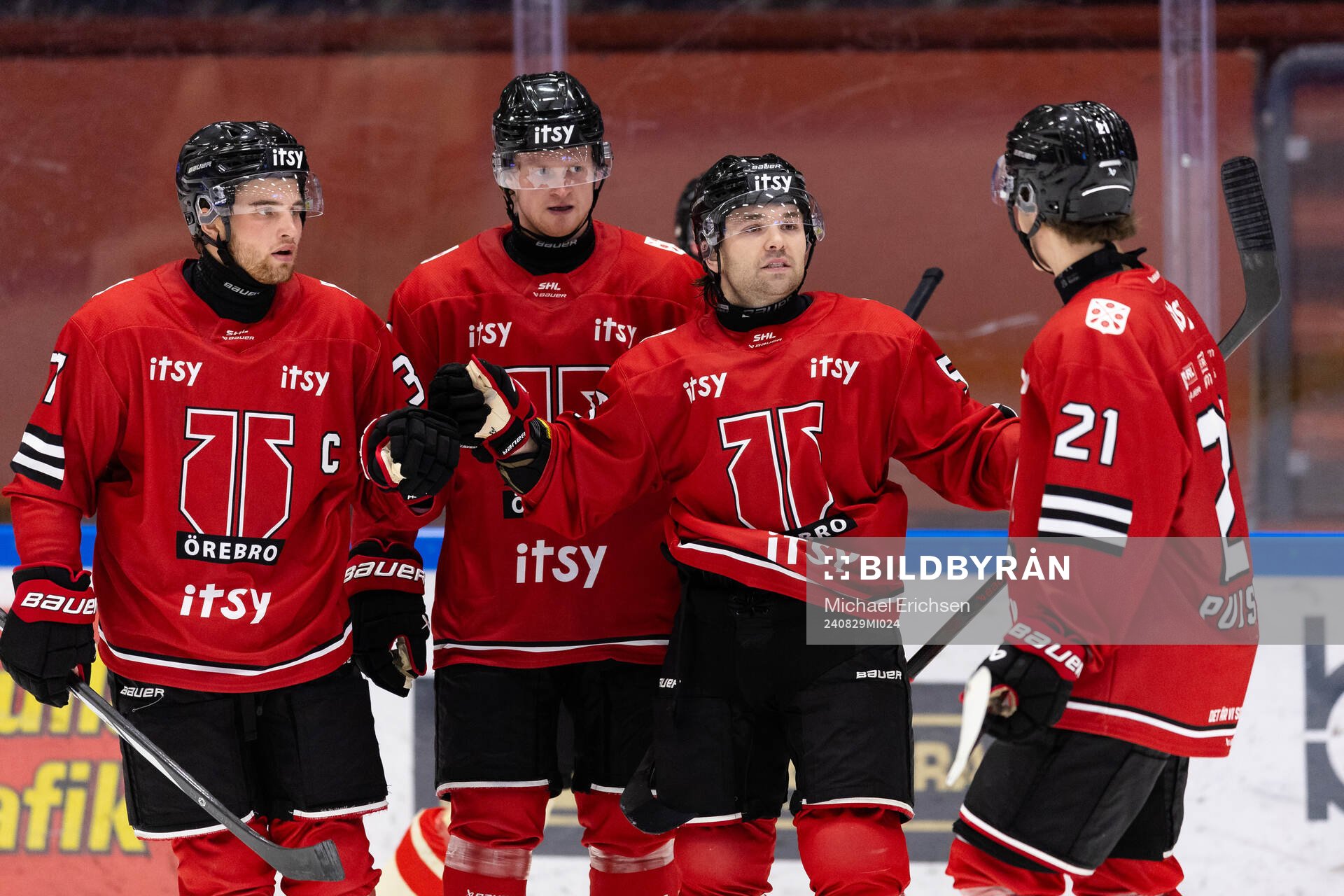 Örebros Joel Quenneville jublar
