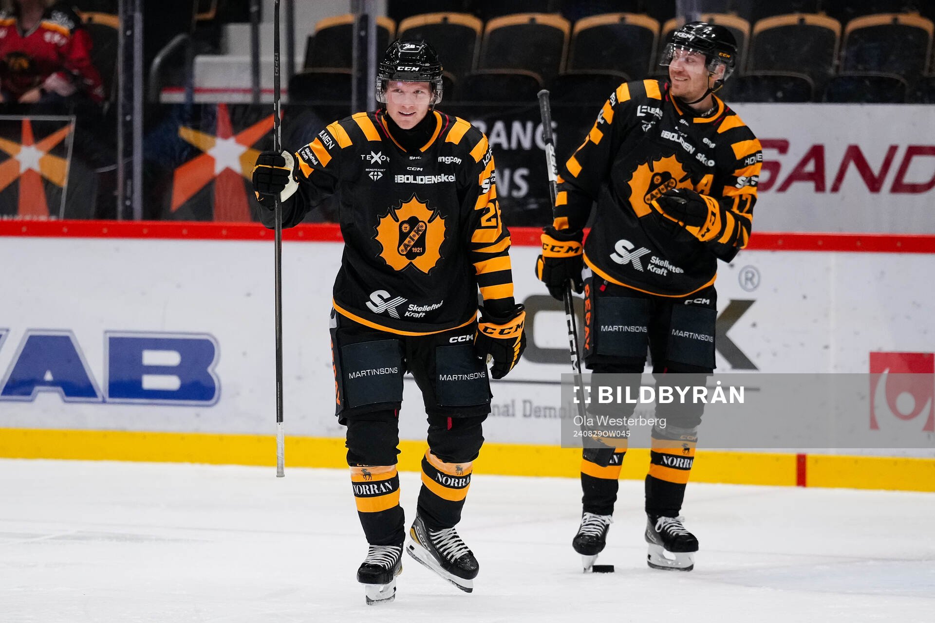 Skellefteås Anton Heikkinen och Pär Lindholm