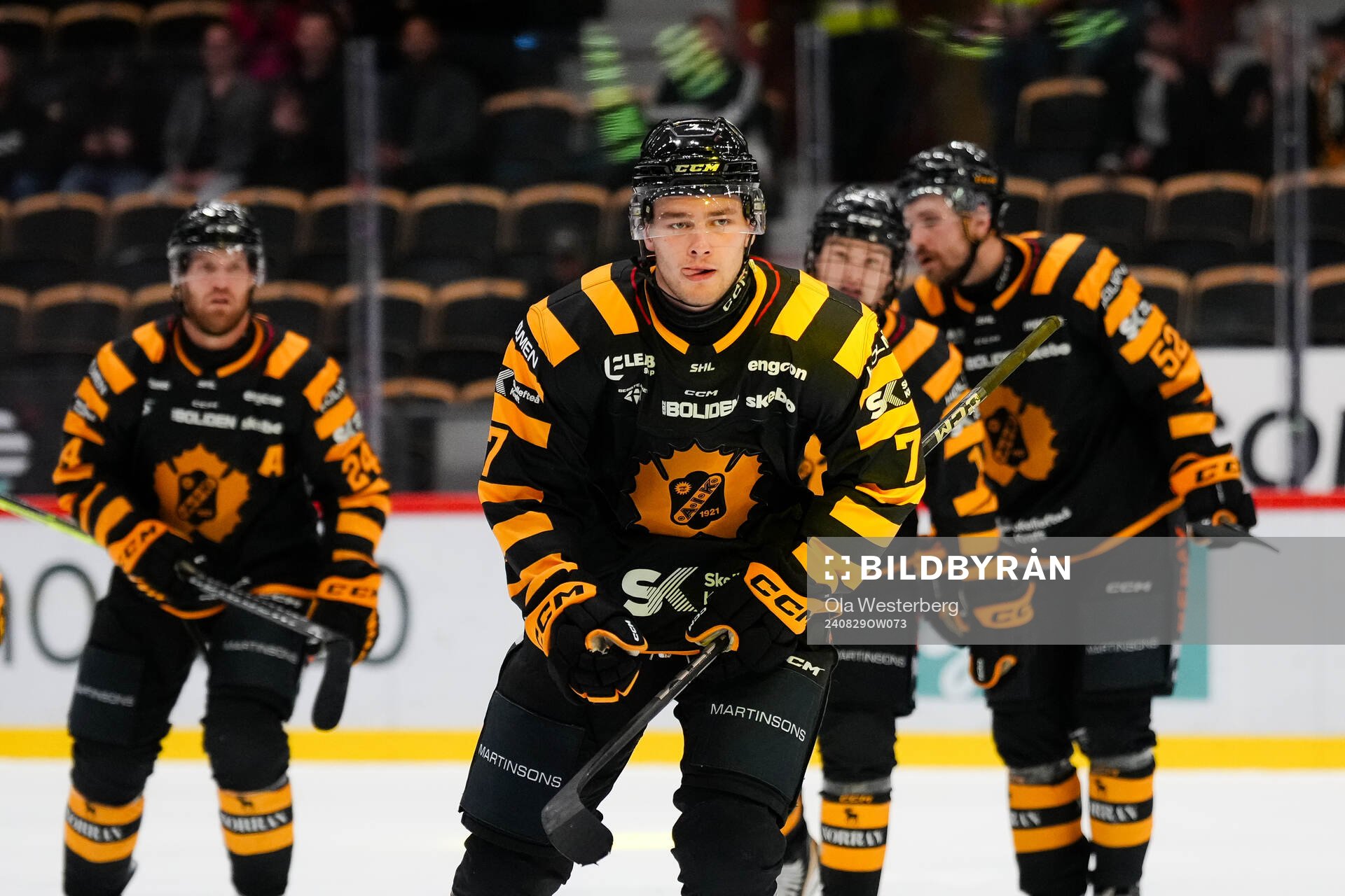 Skellefteås Frans Haara jublar