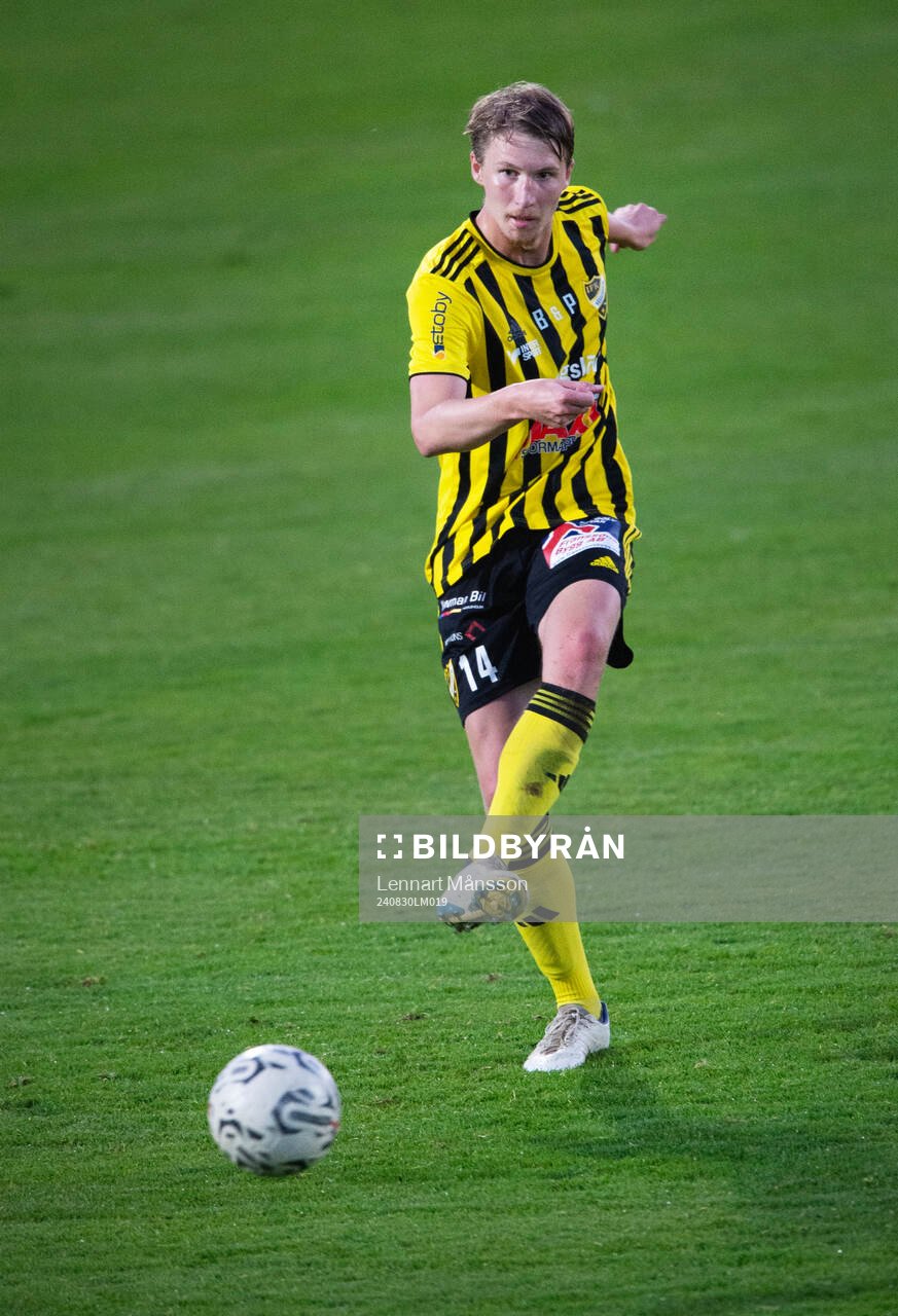 IFK Hässleholms Hugo Arvidssoni matchen i division 2