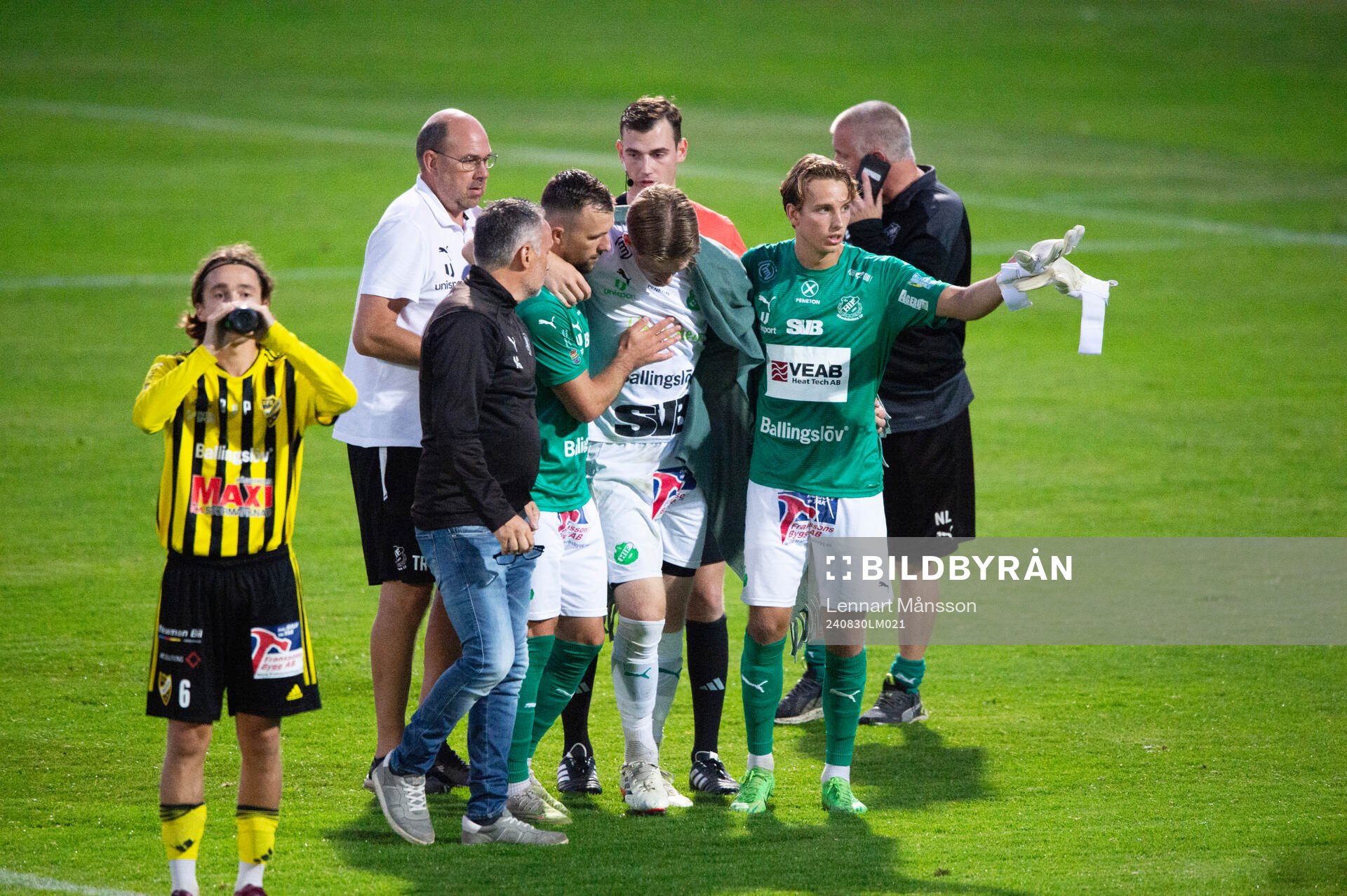 i matchen i division 2 mellan Hässleholms IF och IFK