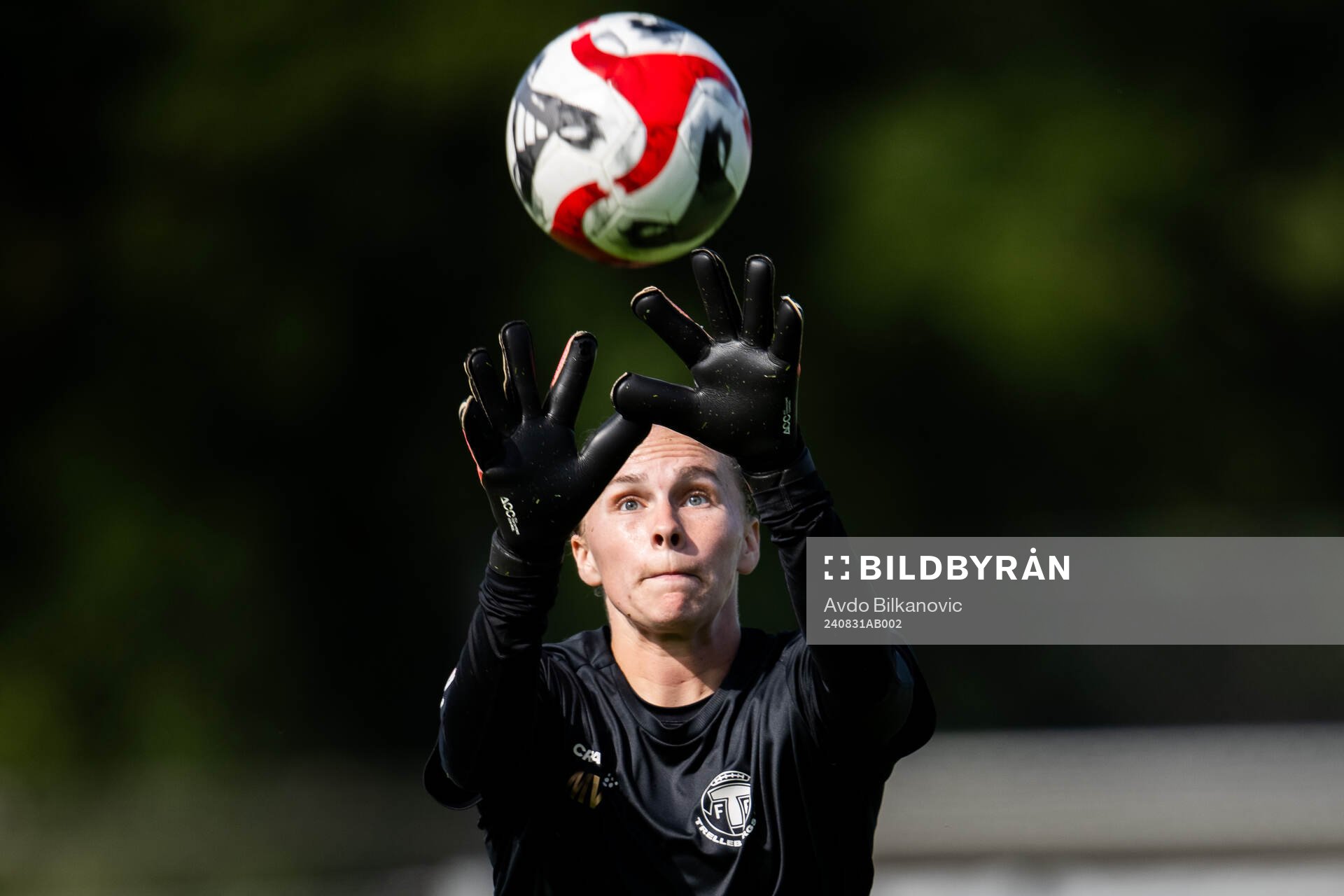 Trelleborgs målvakt Halle Elizabeth Mackiewicz