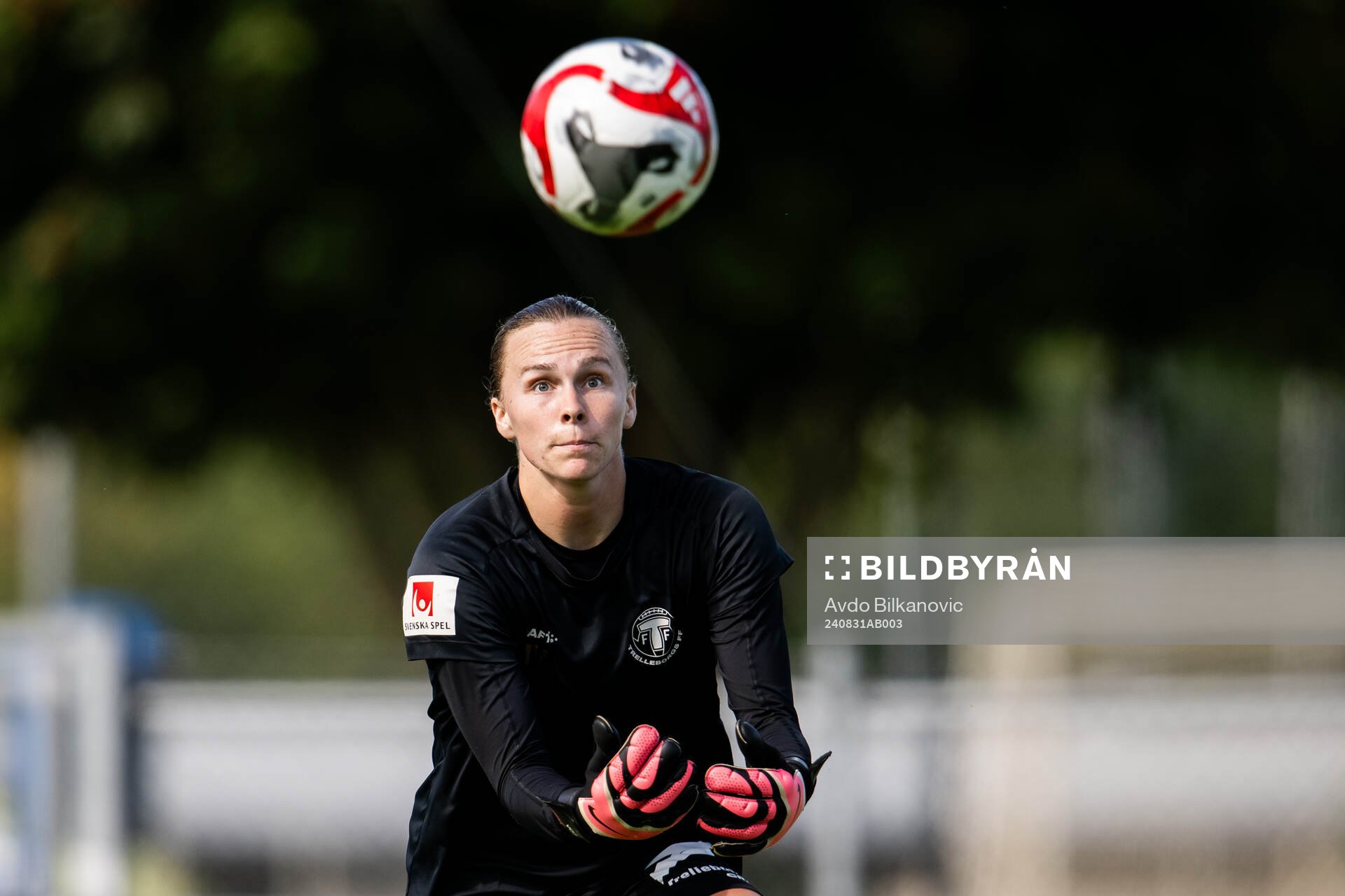 Trelleborgs målvakt Halle Elizabeth Mackiewicz