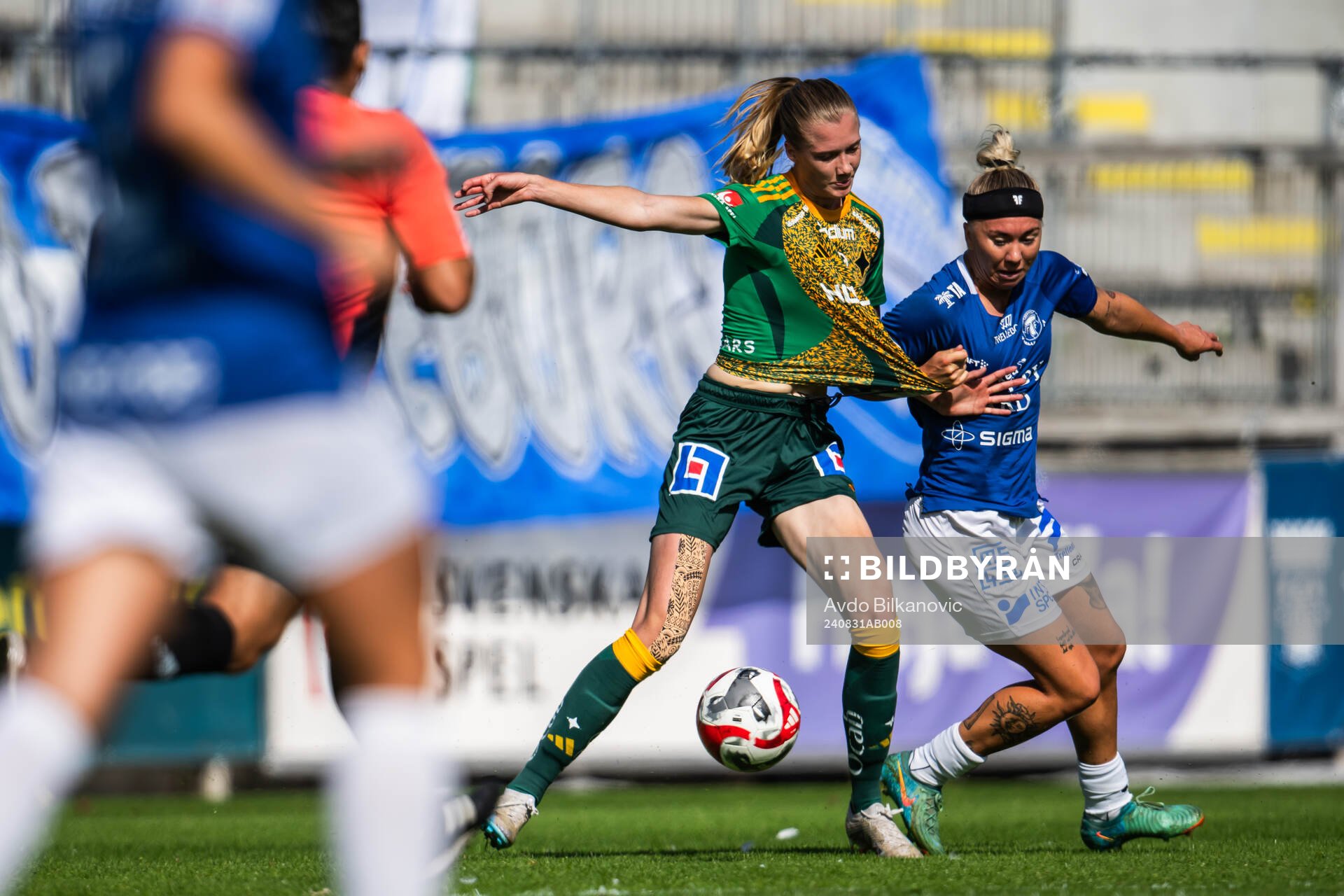 Trelleborgs Linnea Prambrant och IFK Norrköpings Ebba