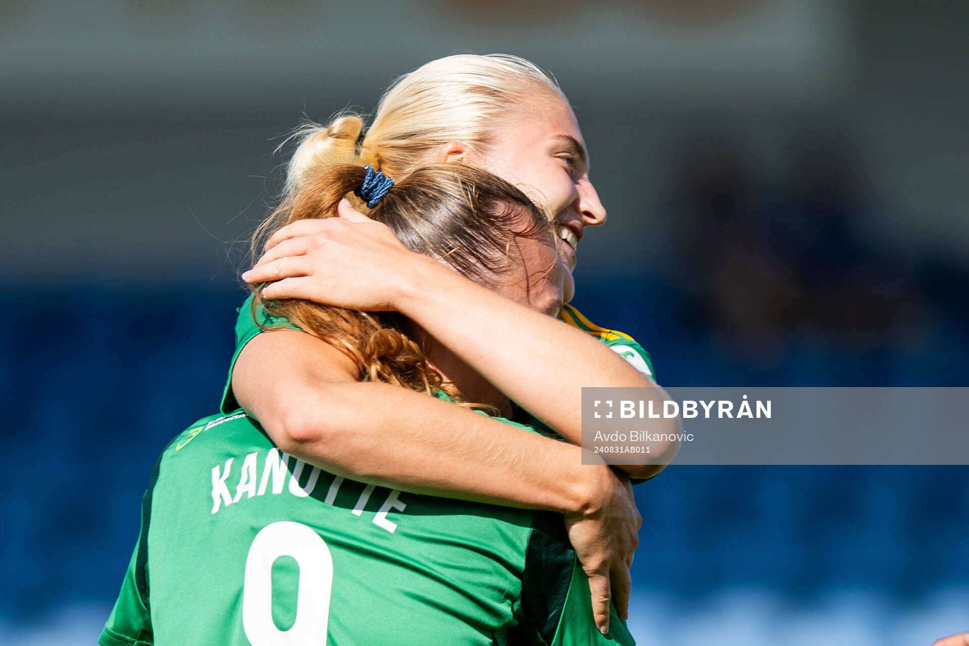 IFK Norrköpings Wilma Leidhammar och Sara Kanutte Fornes
