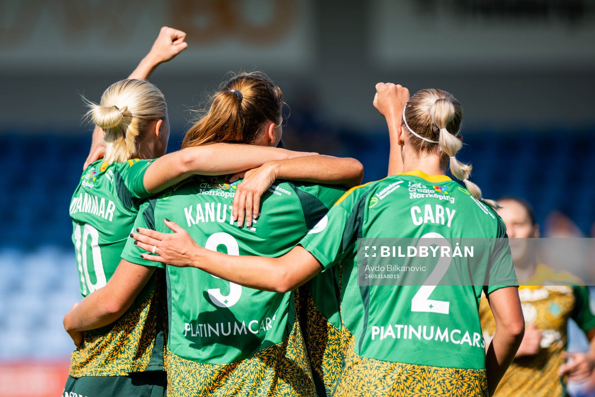 IFK Norrköpings Sara Kanutte Fornes jublar